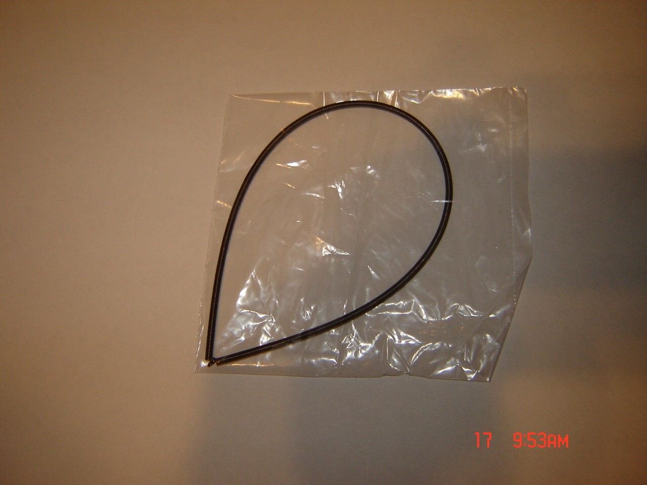 DeVry 16mm Hand Crank Projector Belt 1 Long Wire Projector Belt, New
