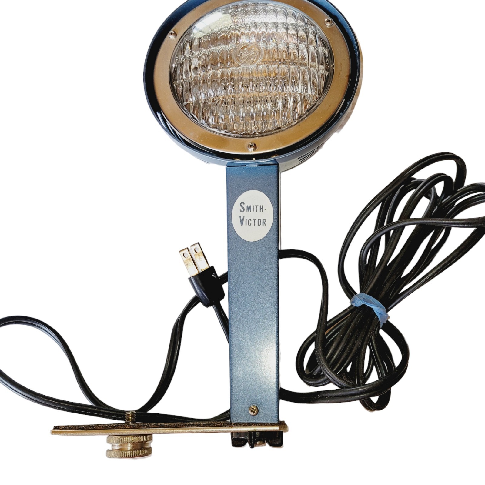 Smith-Victor Model L-5 Compact Movie Light Vintage 1962 Tested Works W/ Box