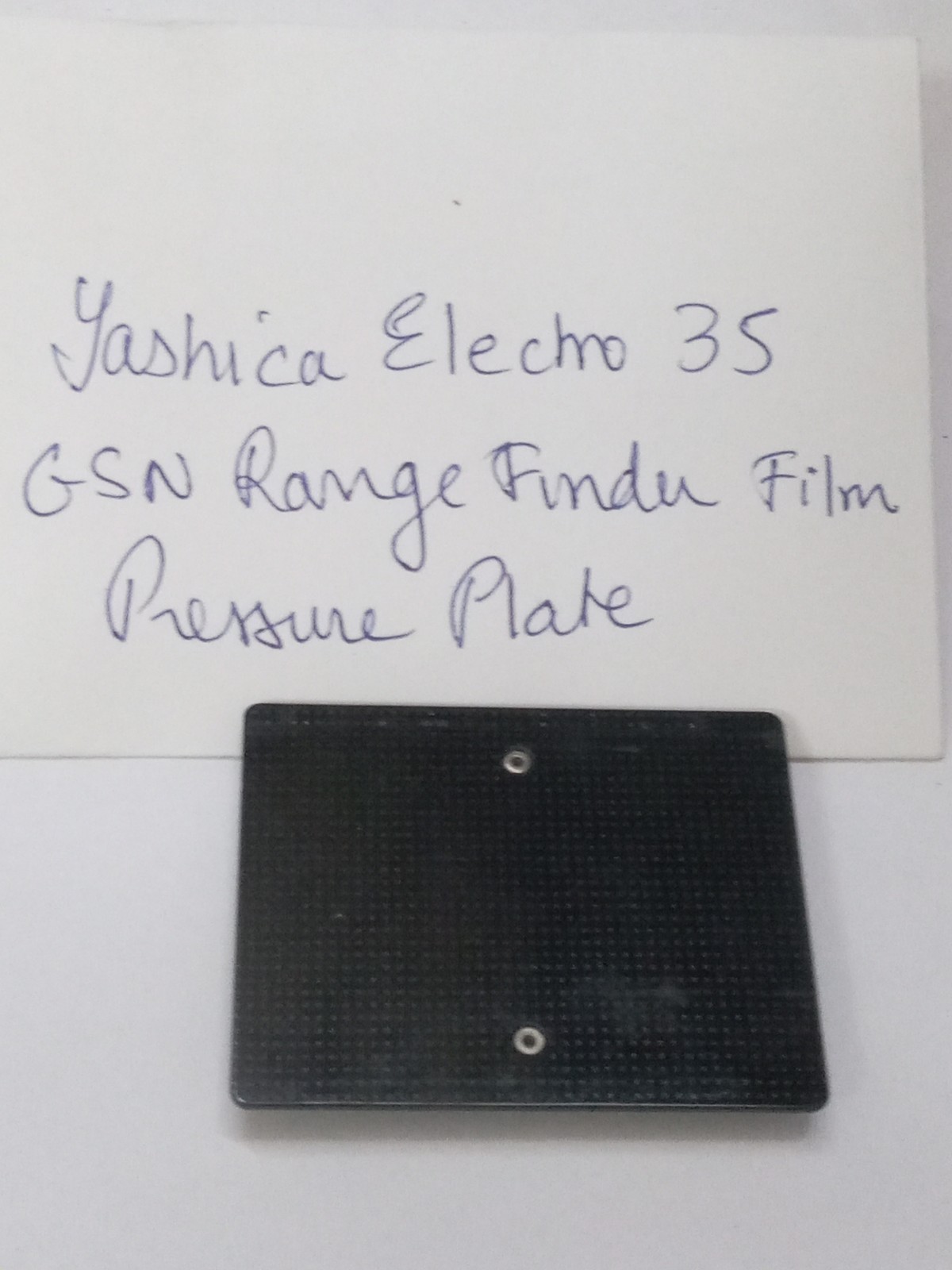 Yashica Electro 35 GSN Film Door Pressure Plate, Original Used Part Good