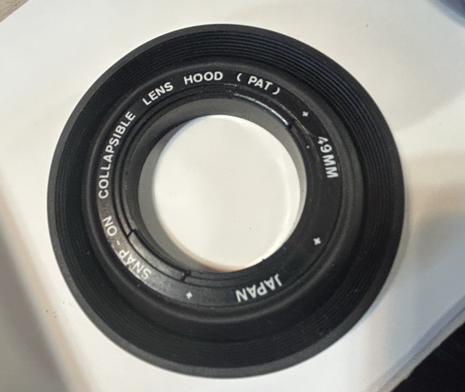 Vintage Camera Accesories – (2) Lens Hoods Eye Cup, & Flash How To Book