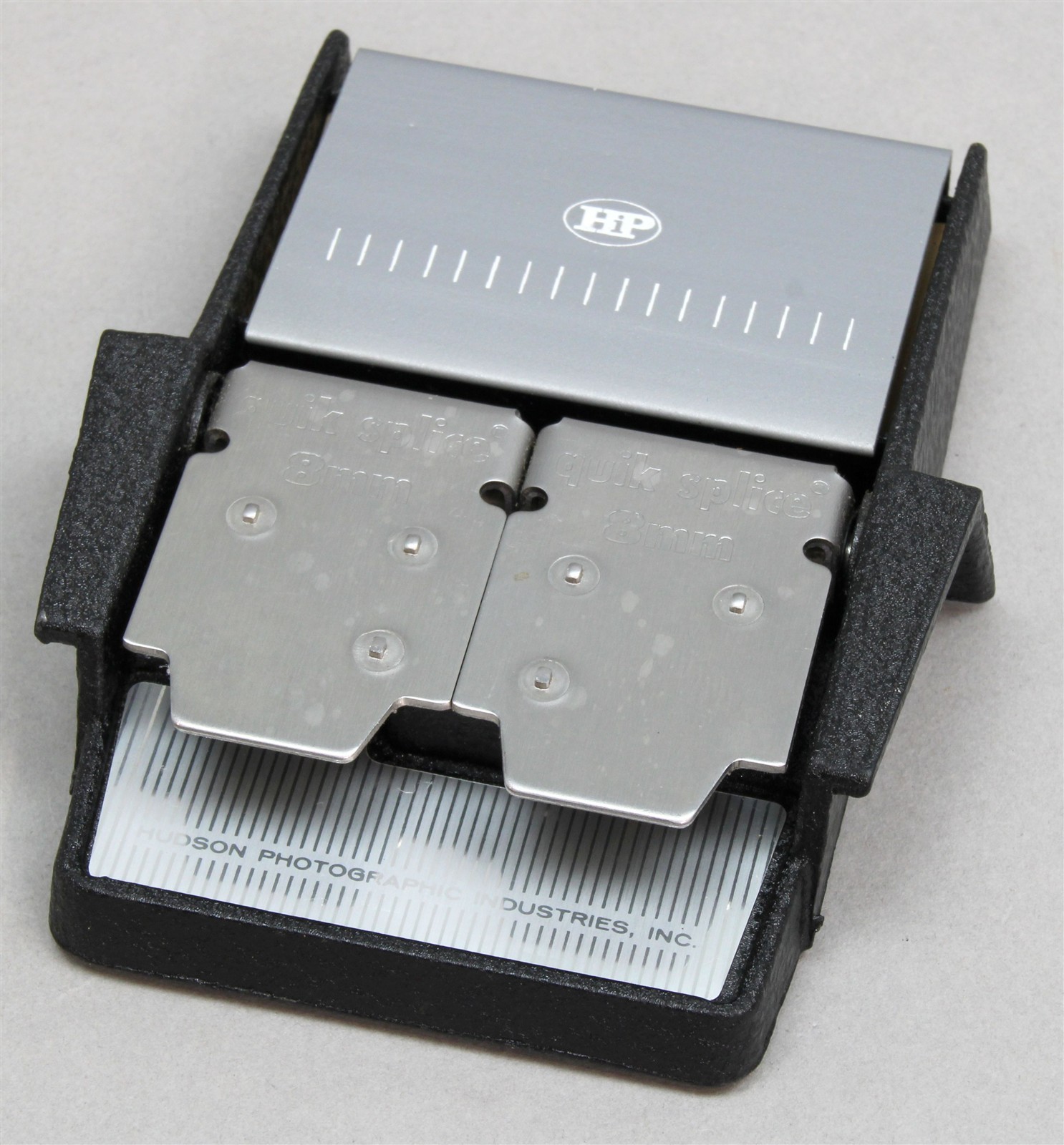 HUDSON PHOTO HP Quik Splice 8mm Movie Film Automatic Butt-Splicer l Cine Editing