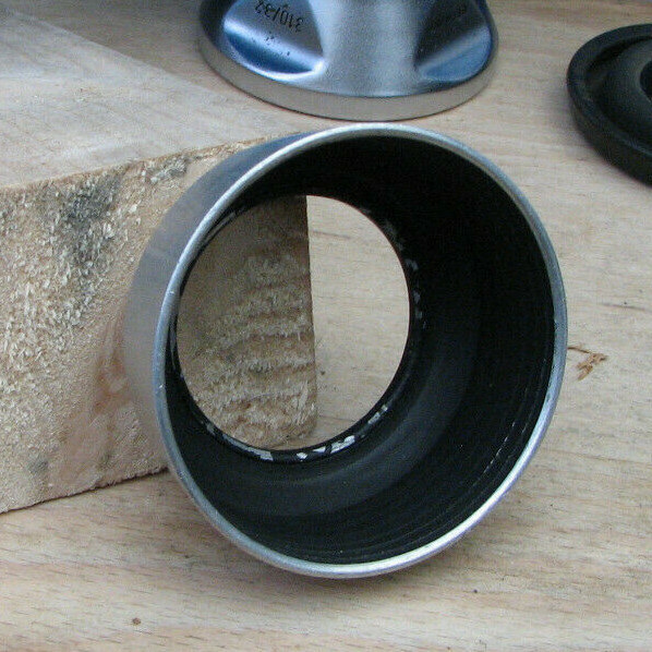 37mm push fit slip on lens hood shade B + W germany