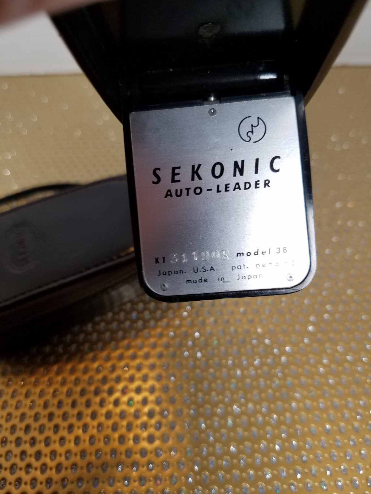 Vintage Sekonic Auto Leader Model 38 1960’s Camera Photography Light Meter JAPAN