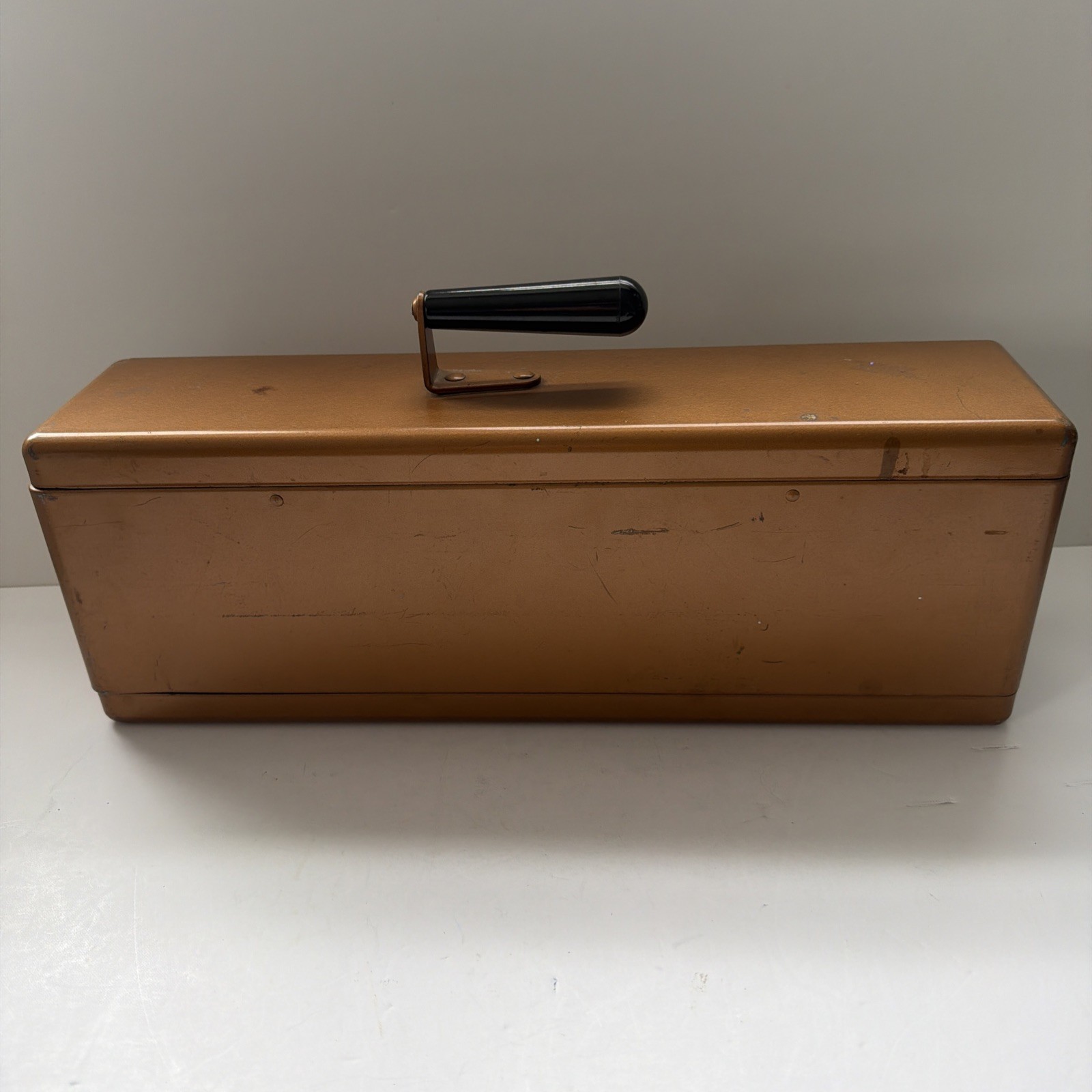 Vtg Monterey Movie Photography Bar Light w/ Metal Case 4 Bulb Lighting Barlite