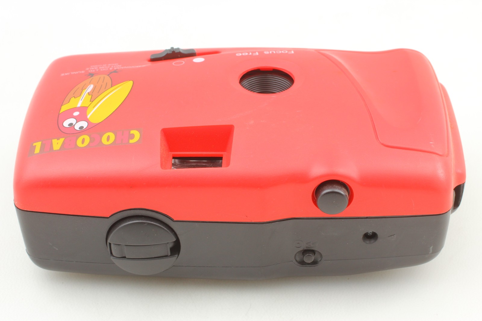 [Exc+5] Japanese Red Chocoball 35mm Film Toy Camera Novelty Gift From JAPAN