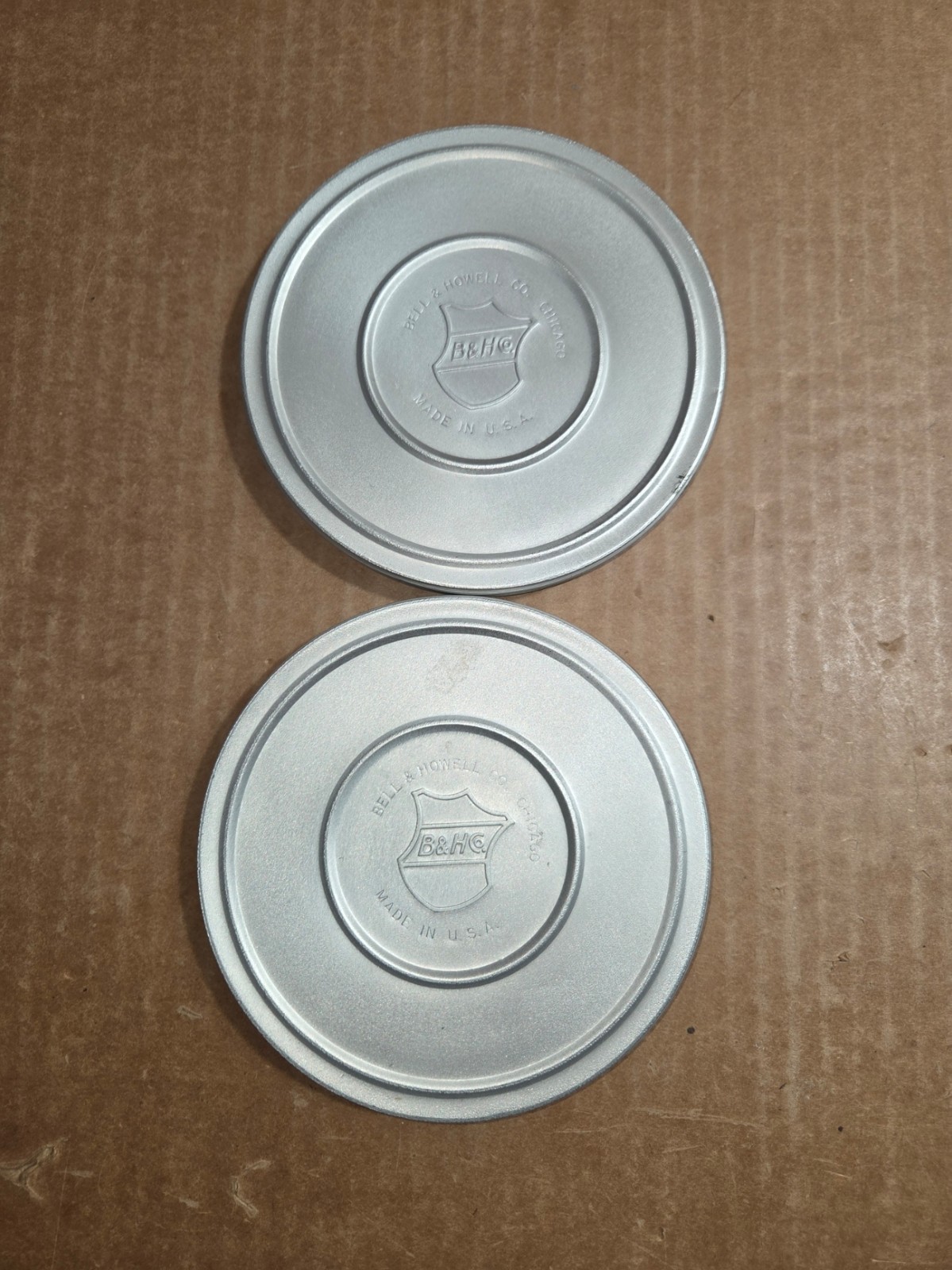 Bell and Howell 8mm Film Reel And Canister x2