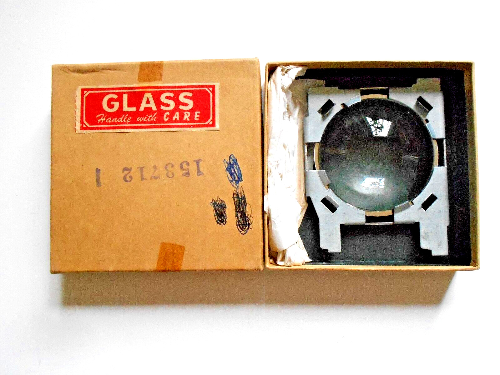 Vintage Kodak Projector Condenser Lens in Metal Holder #153712