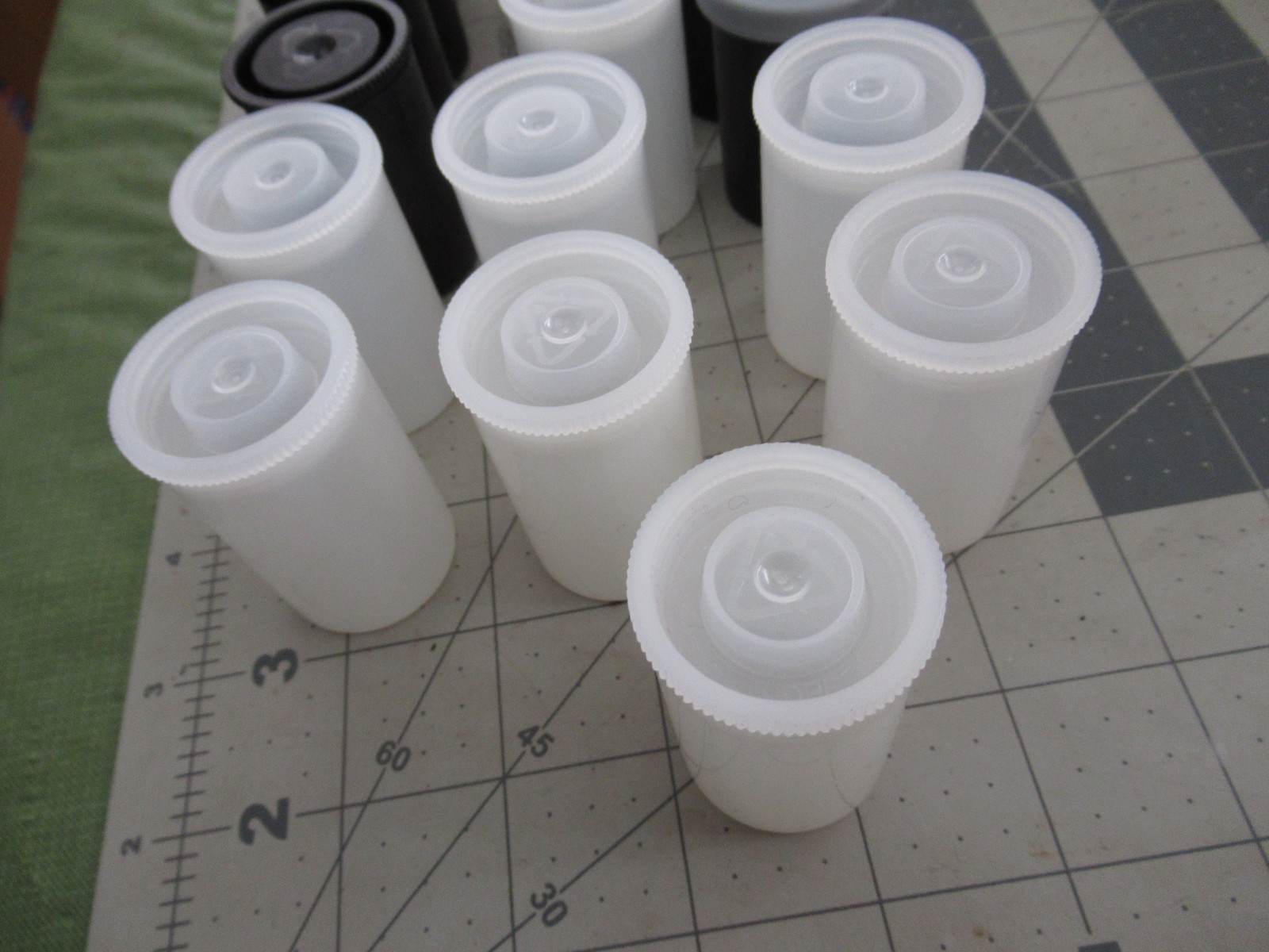 Lot of 19 Empty 35mm Film Canisters