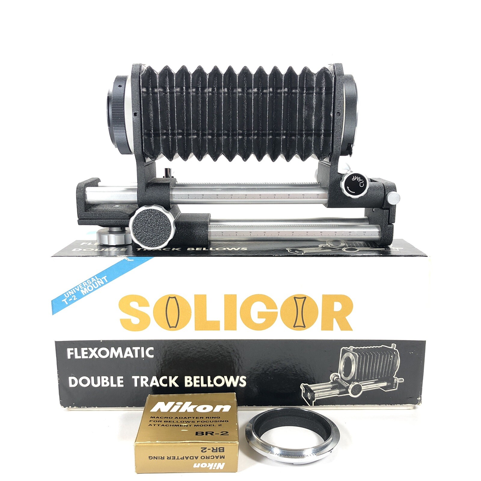 VTG Soligor Flexomatic Double Track Bellows Attach 16-450 Universal T-2 Mount