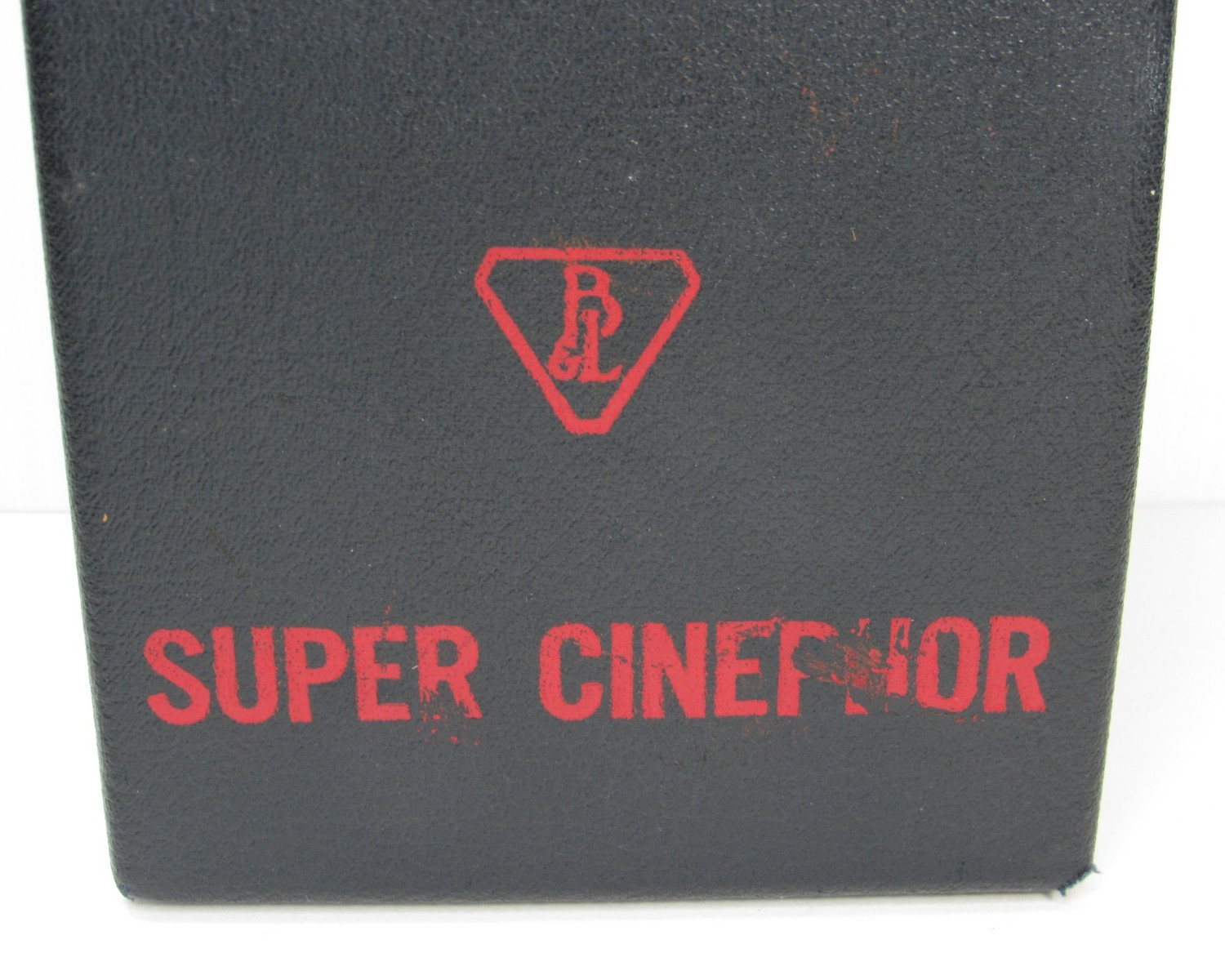 RARE Vtg Bausch & Lomb Super Cinephor Box Case ONLY for Cinema Projector Lens