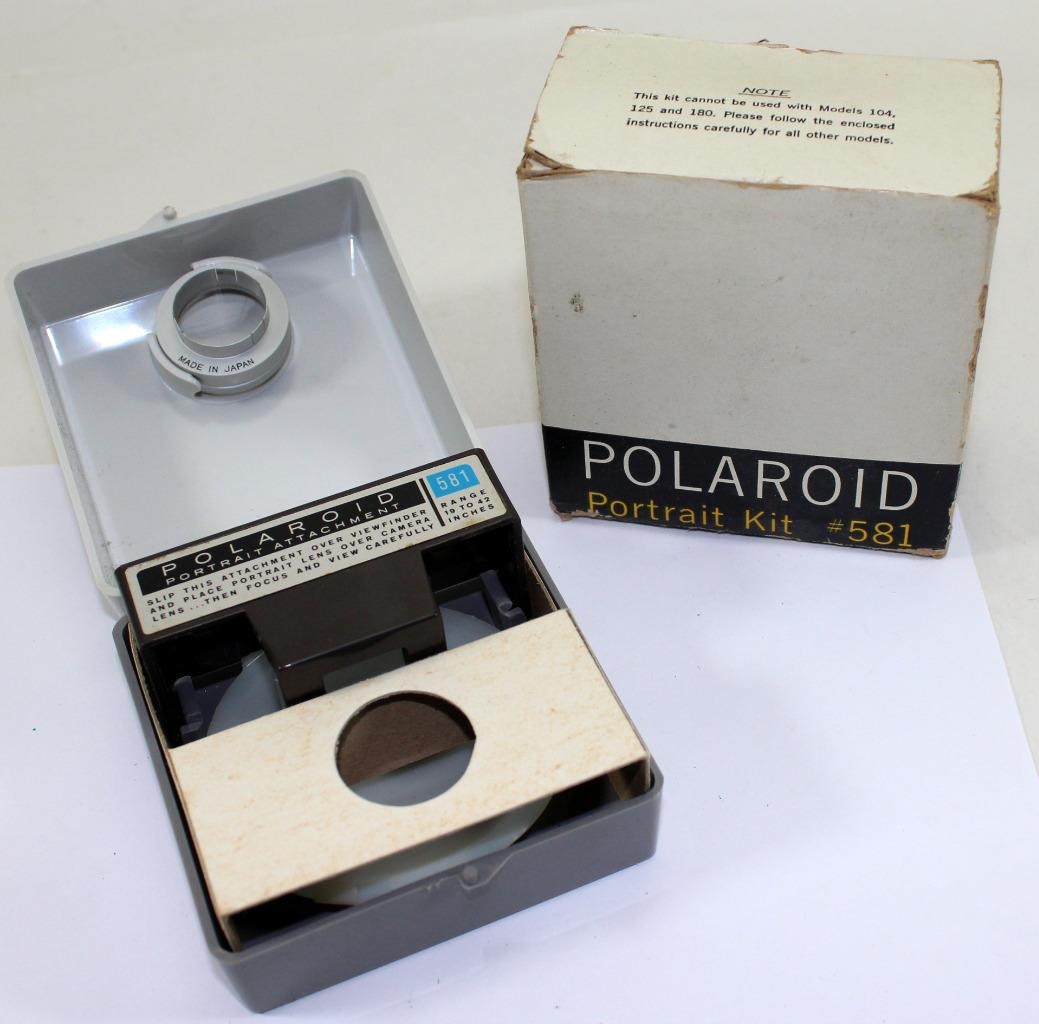 Vintage Polaroid Camera Portrait Kit #581