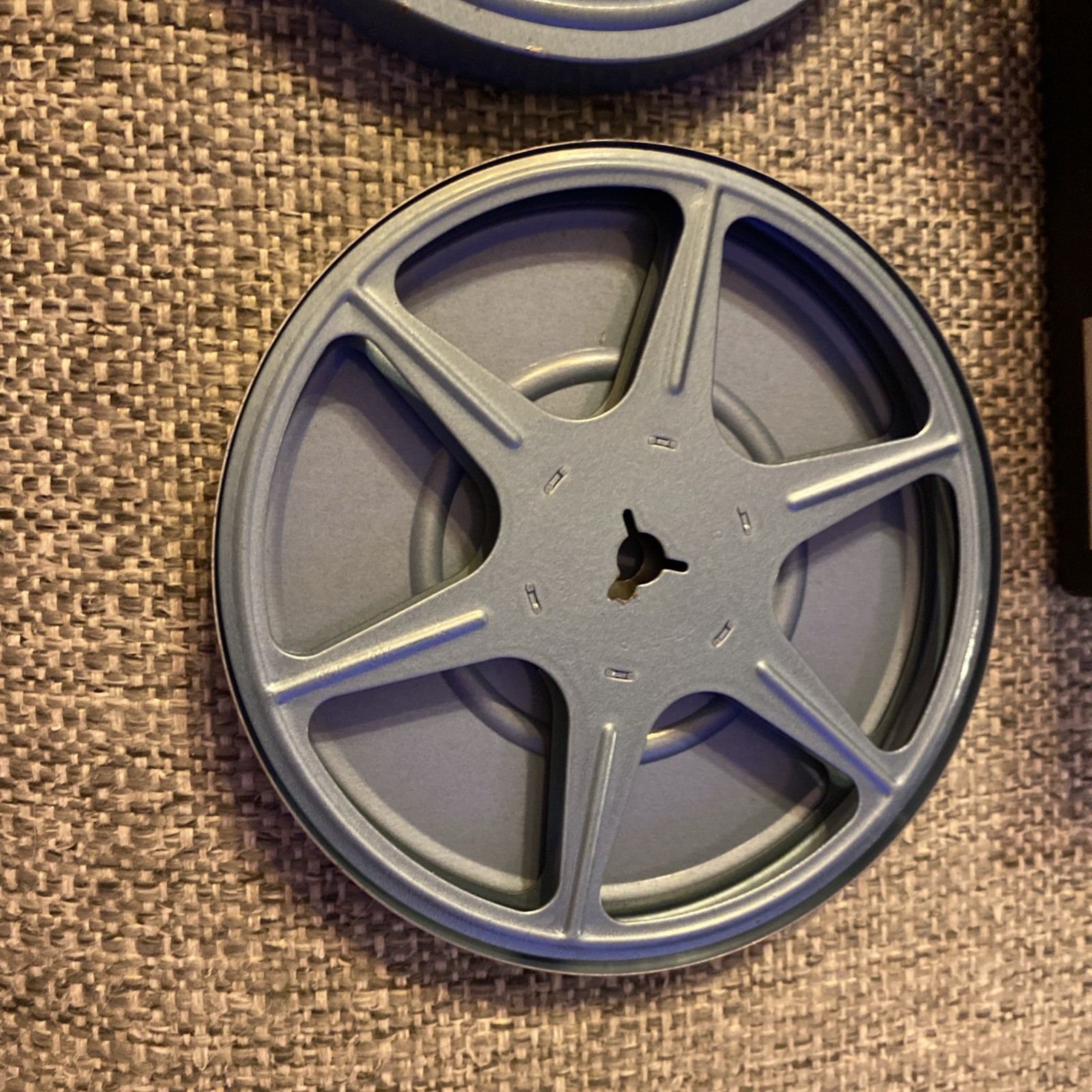 2 Vintage 8mm Film Canister Reel Case With 24 EMPTY Reel Canisters Wards