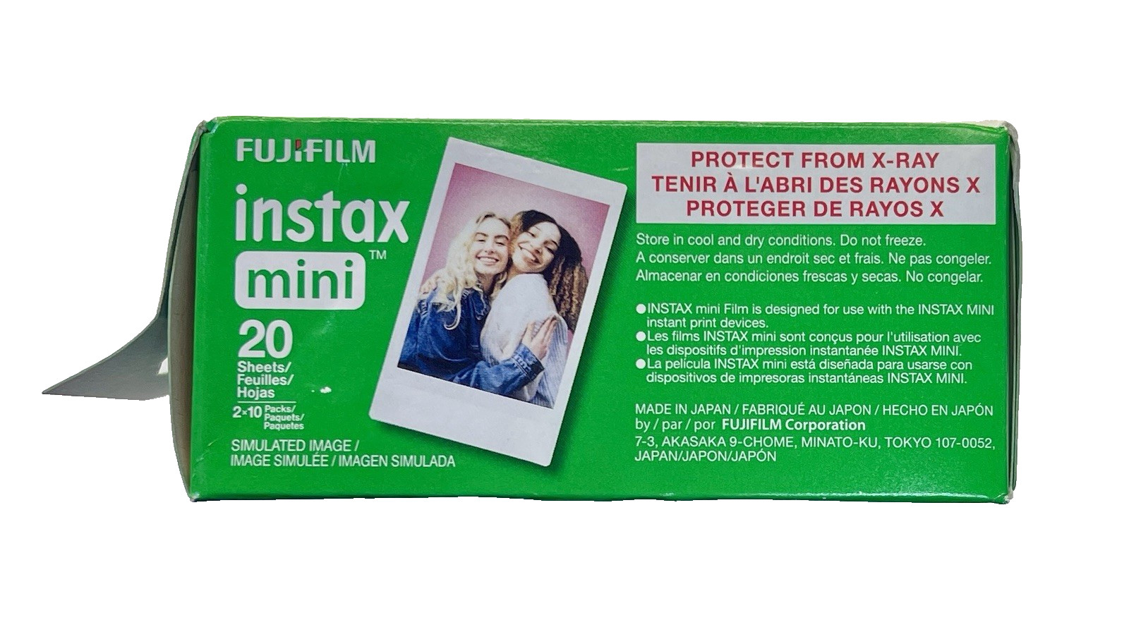 Fujifilm Instant Mini Film Two Instant Film Twin Packs – 40 EXP Total, ISO 80…