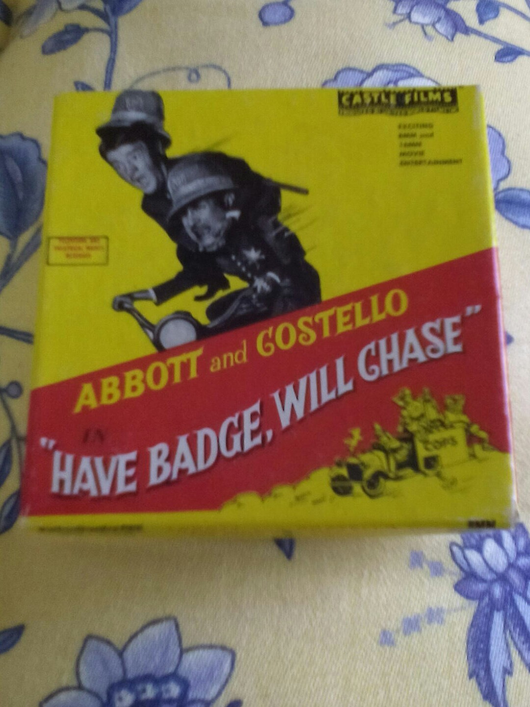 LOT of 7 vintage film equip & accessories Vintage ABBOTT and COSTELLO 8mm film