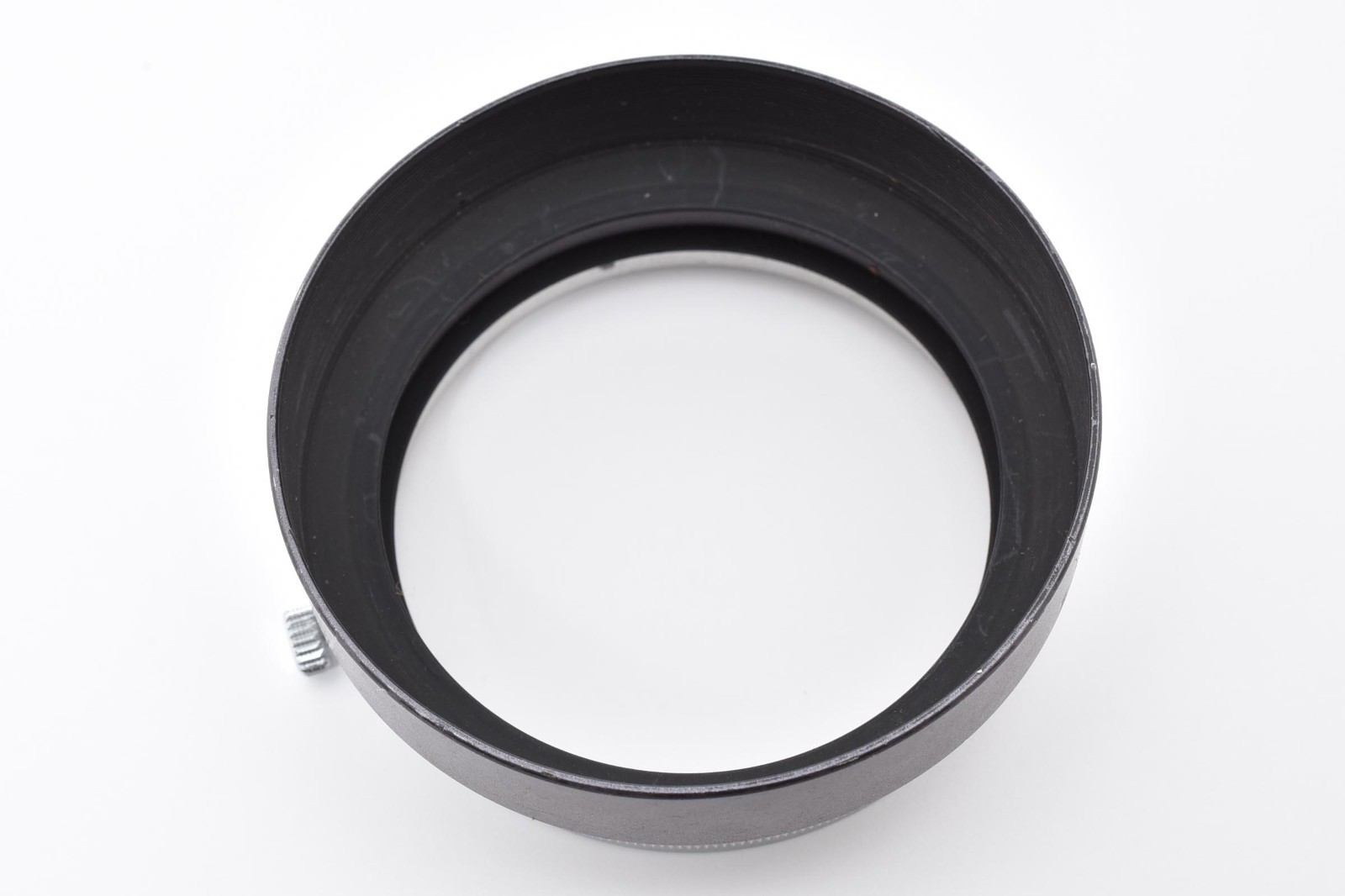 [Excellent w/Case] Canon S-50 Metal Lens Hood For 50mm f/1.4 Leica screw #13451