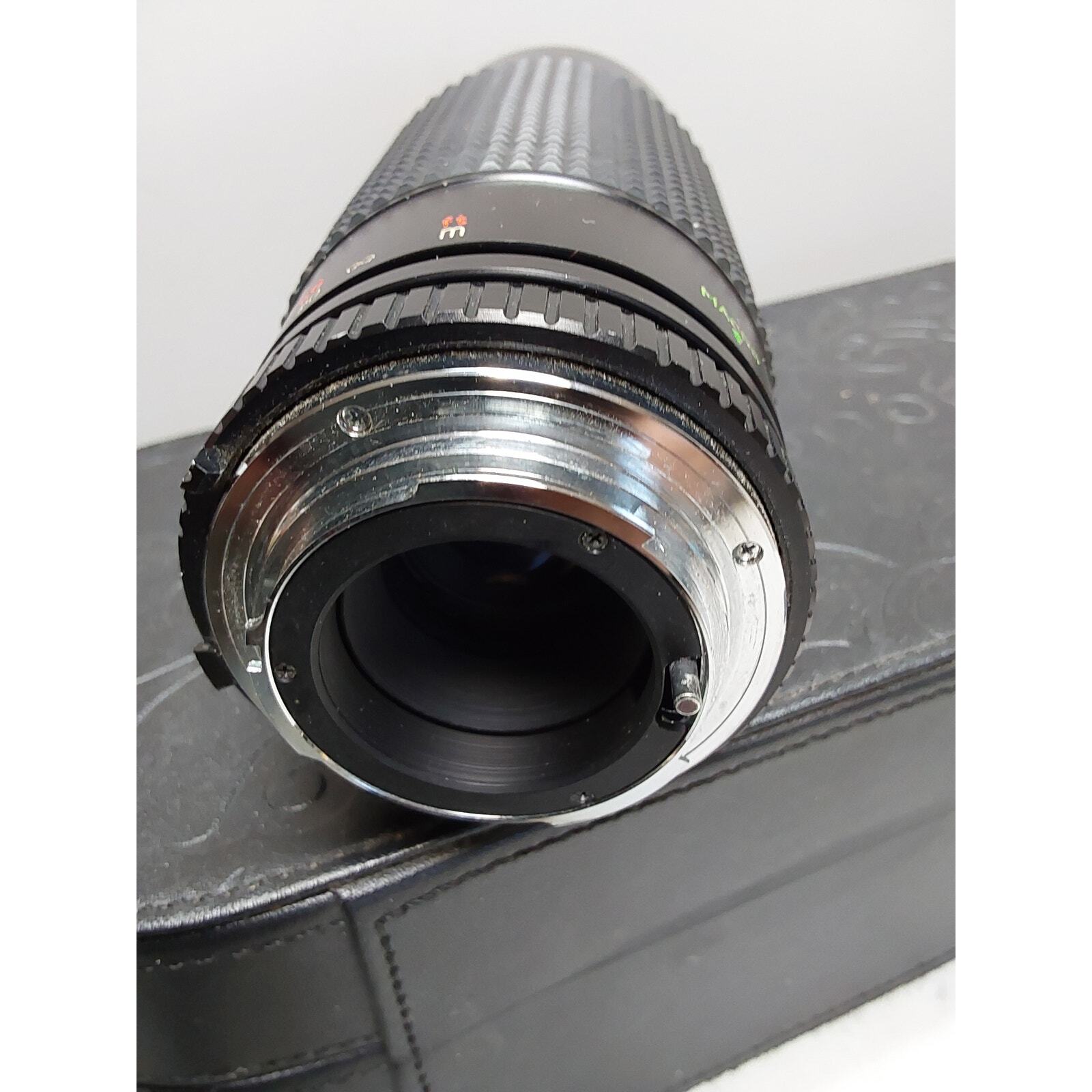 Polar MC Auto Zoom 1:4.5. F=80-200 mm Camera Lens No. 903897 with Caps & Bag