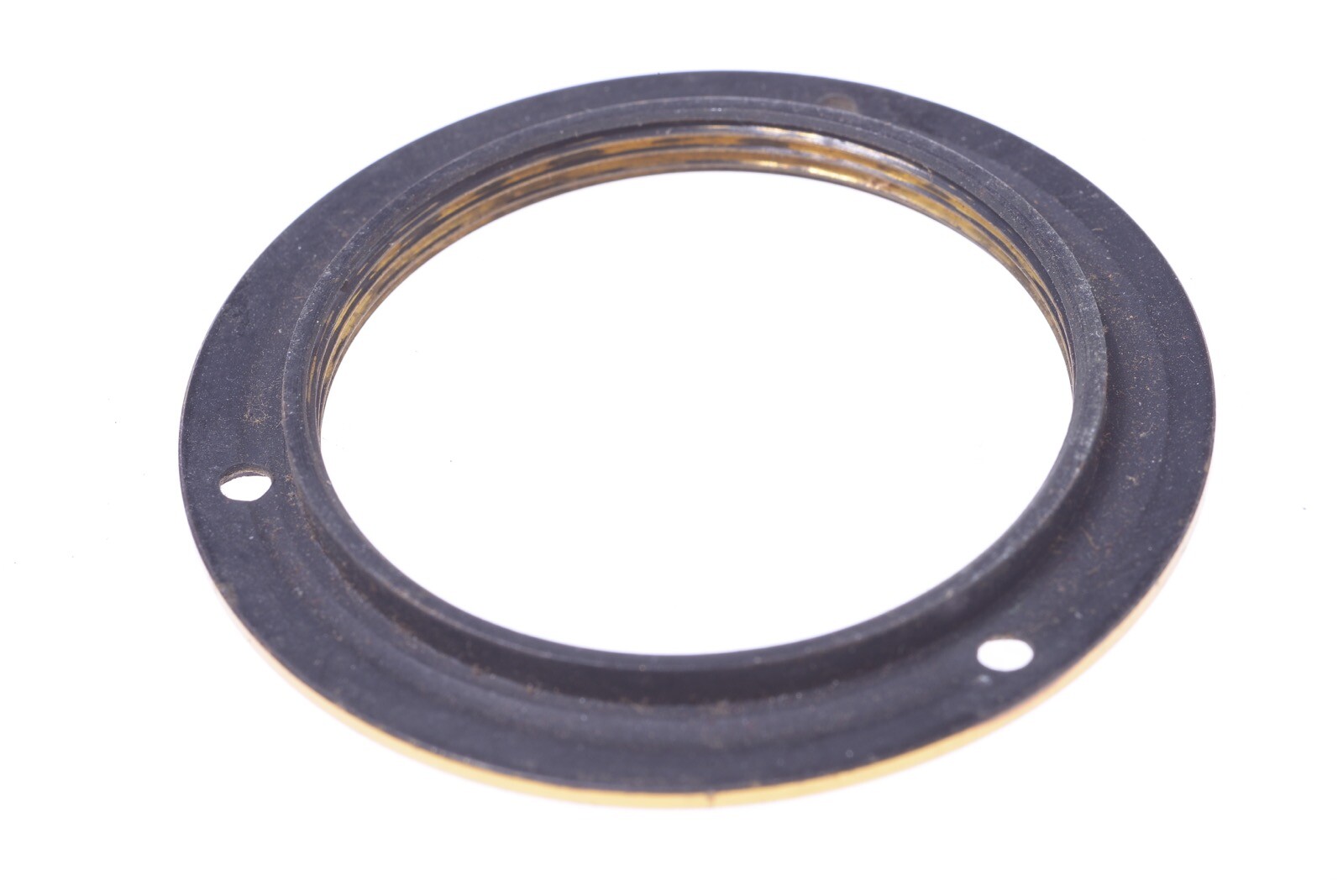 ✅ ANTIQUE BRASS FLANGE 37MM SCREW THREAD LENS