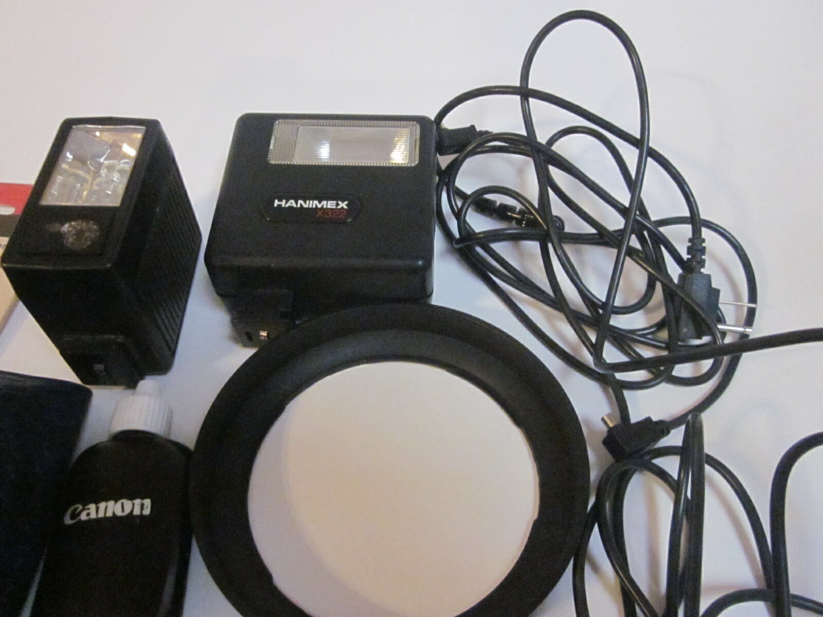 27 VINTAGE CAMERA ACCESSORIES LENSES FLASHES COVERS ILEX F4.5 163MM #29092 LENSE