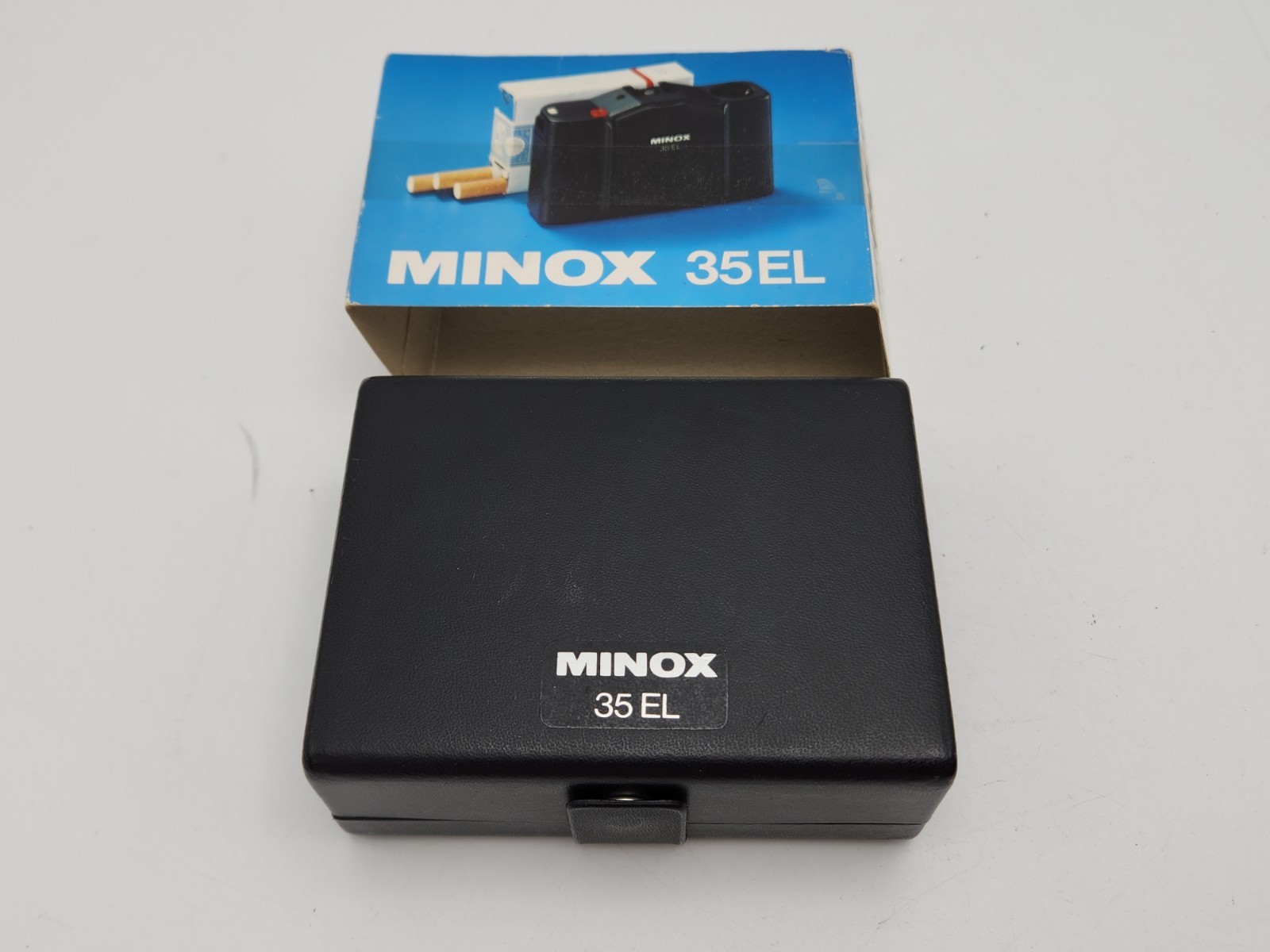 Box ONLY – Minox 35 EL Plastic Display Case for Subminiature Camera Germany