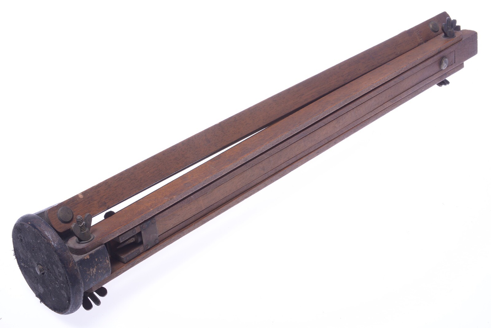 ✅ ANTIQUE WOOD TRIPOD 125CM, 49.21″ GLASS PLATE 9x12cm LARGE FORMAT FIELD CAMERA