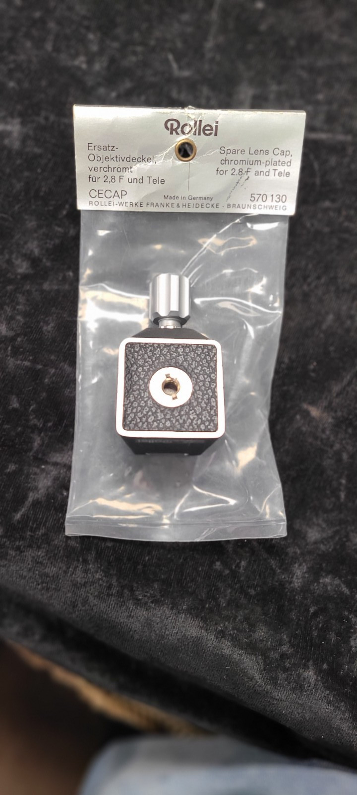 Rollei Tripod Quick Release Coupling Adapter for Rolleiflex In Package CECAP