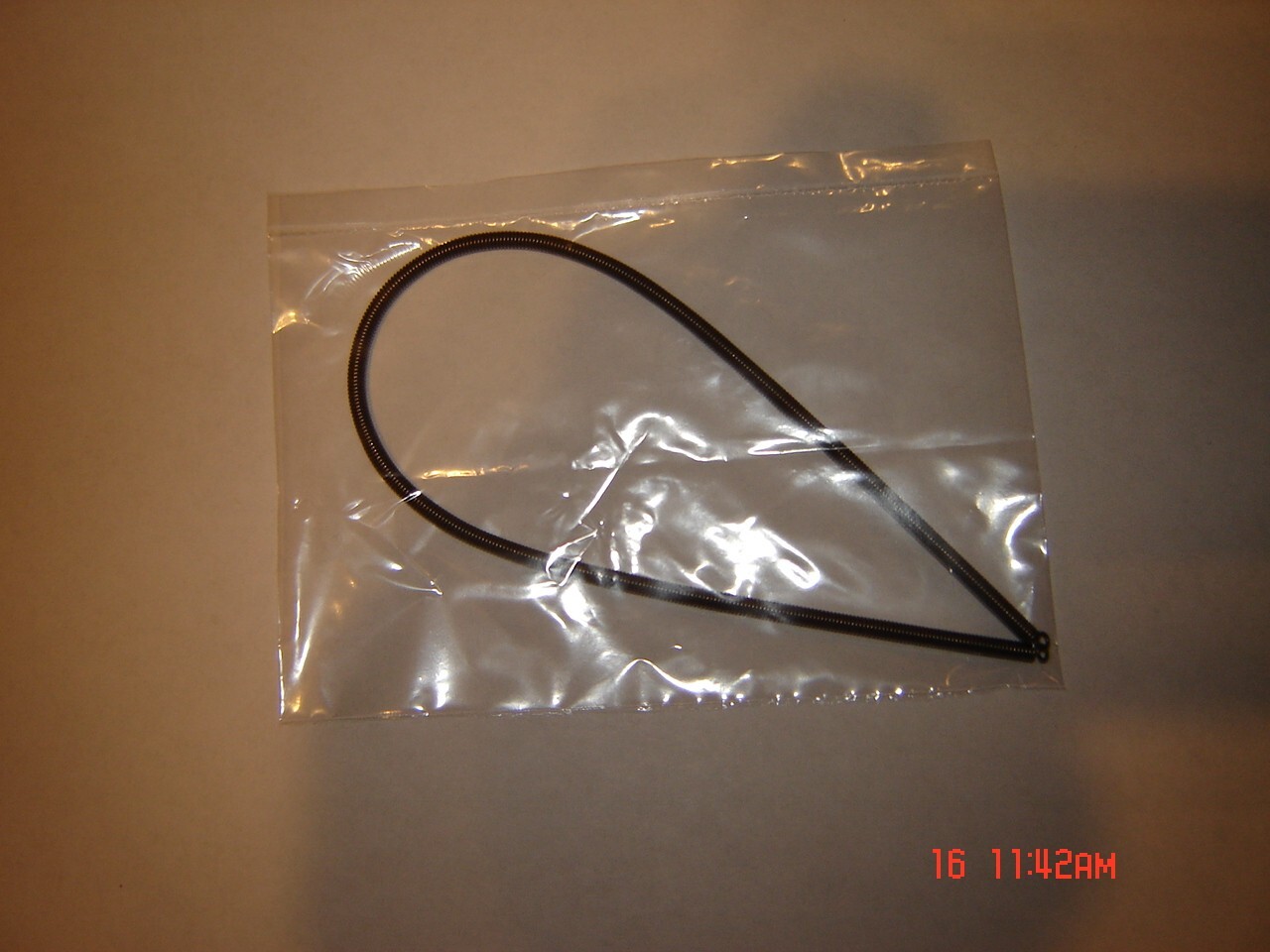 16mm Bell & Howell Part #10578 Wire-Spring Projector Belt, New B&H Belt