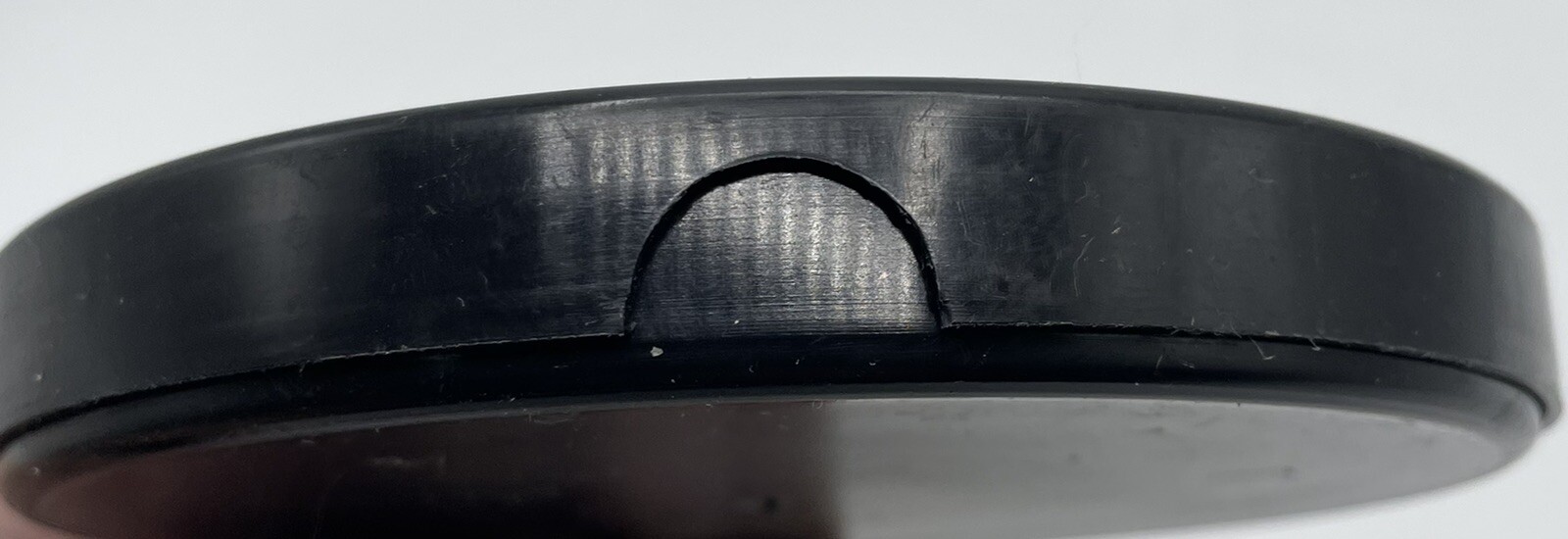 Vintage Plastic Film Reel & Canister Empty Film Reel 5” White Reel Black Can