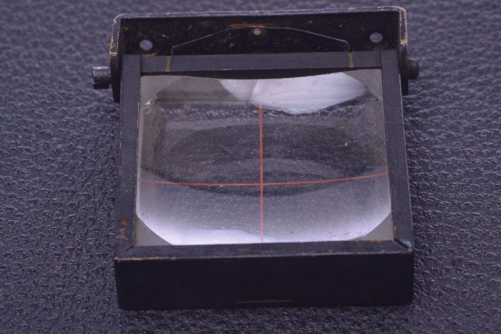 ✅ ANTIQUE FINDER GLASS ELEMENT STEREO CAMERA 9x37x37.5MM SQUARE FRENCH 79-1