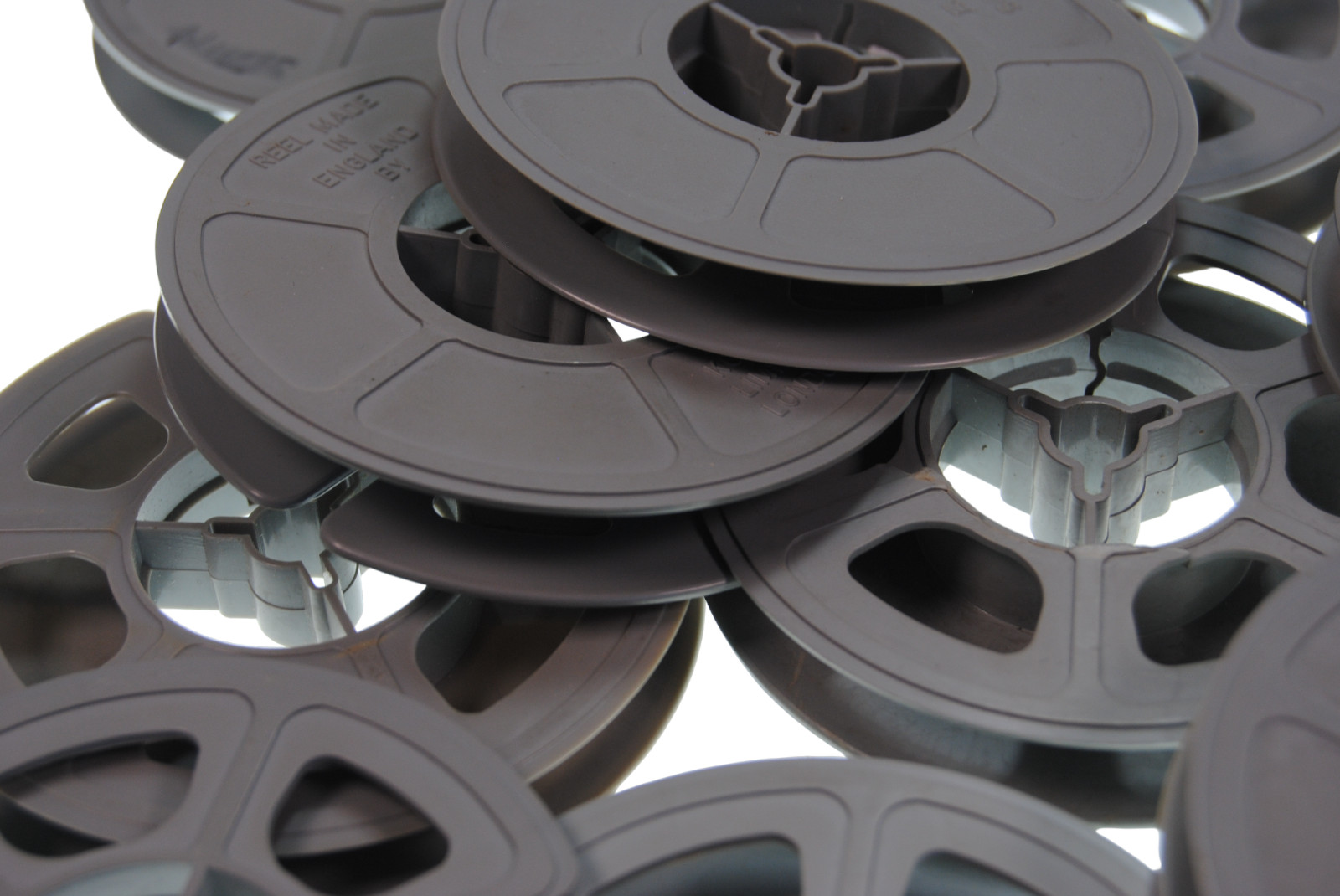 1 x 50FT 8mm Cine FILM Projector Reel Empty Take Up Spool Various FREE FILM CLIP