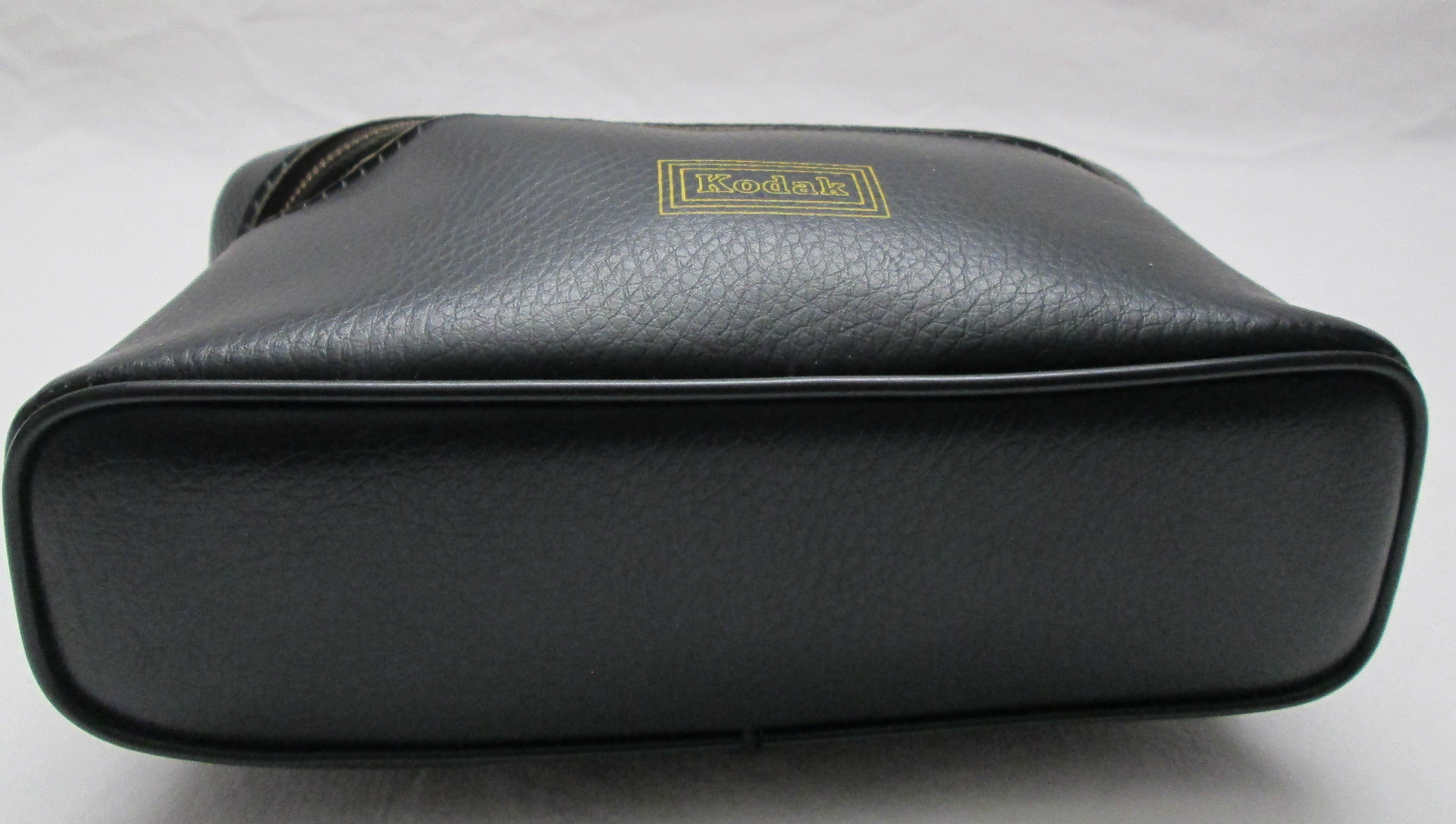 Vintage Kodak Black Camera Flash Lens Accessory Zippered Storage Carry Bag Case