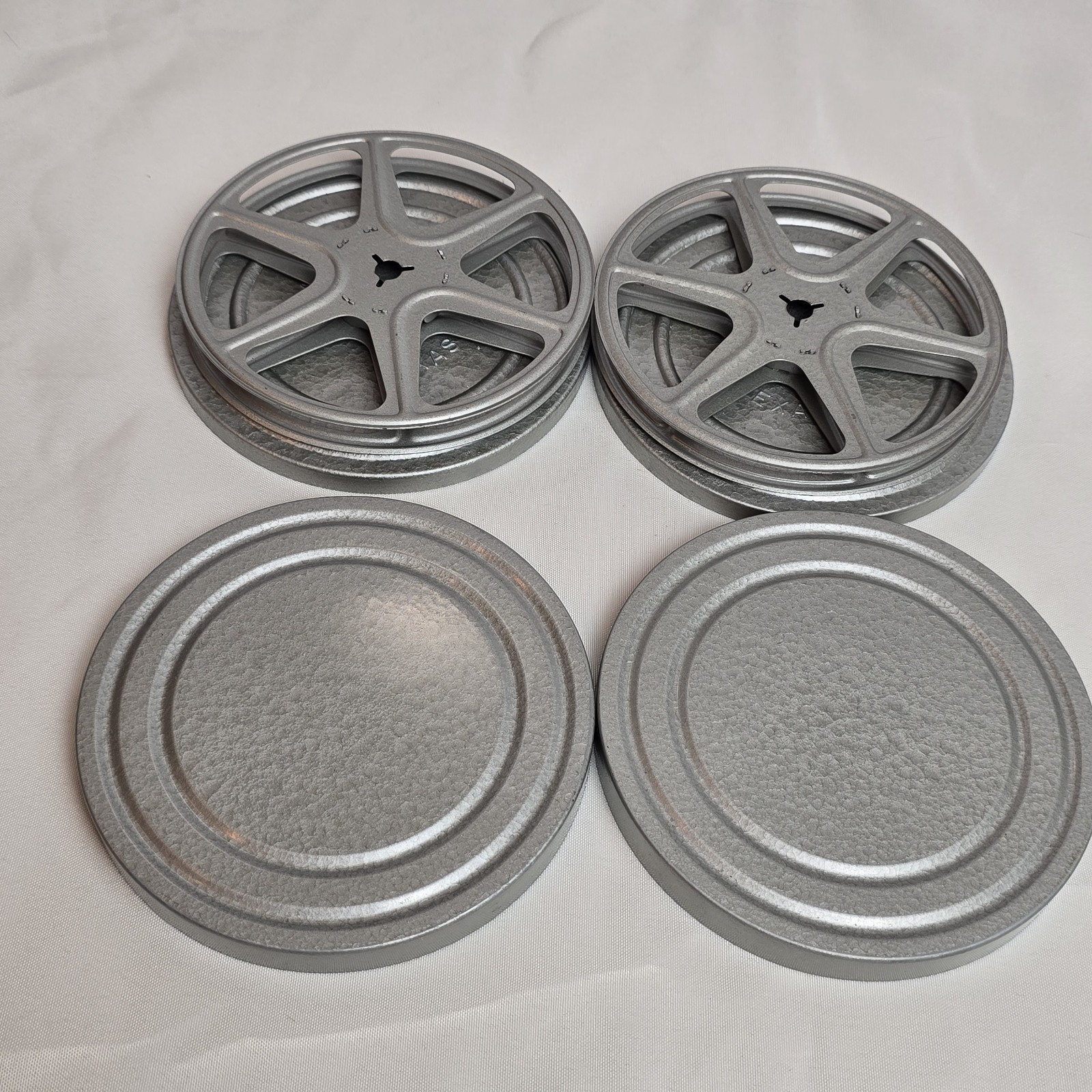 Vtg Metal 8 Mm Film Reel And Can Maco, Grand Prairie TX