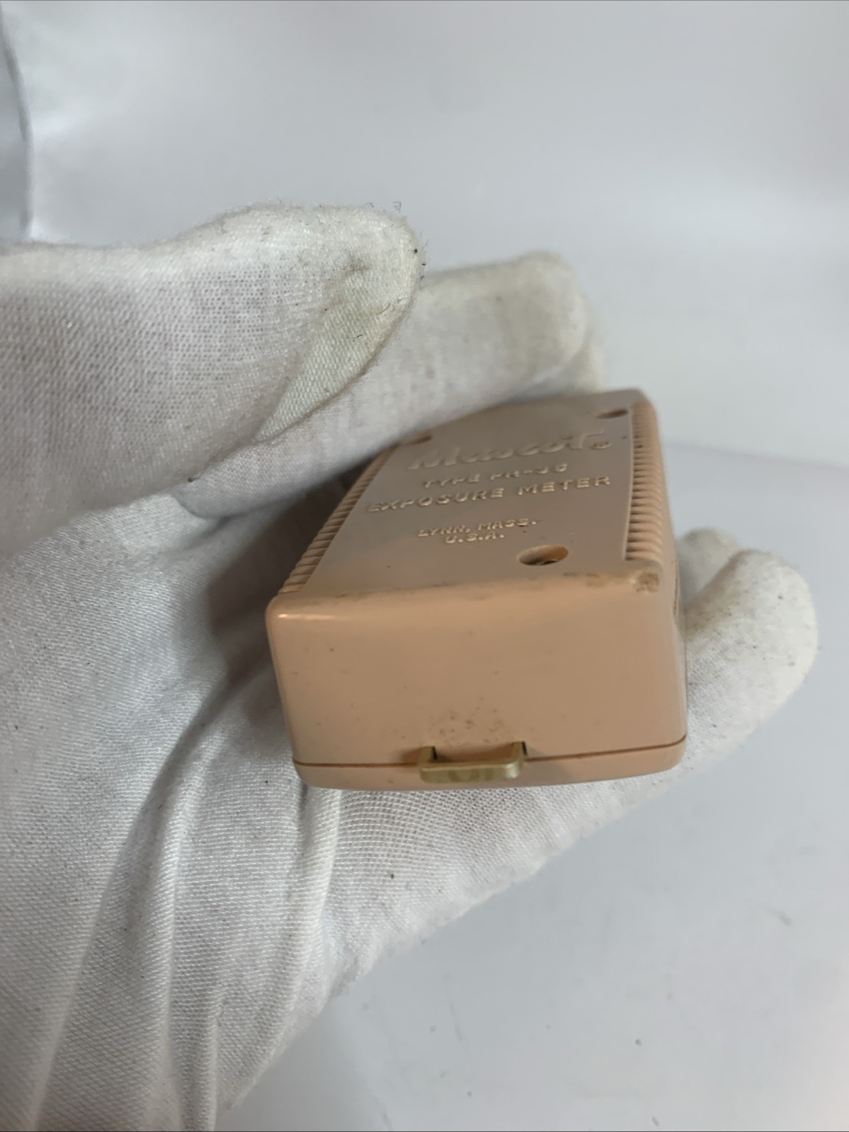Vintage 1957 General Electric GE Mascot II Exposure Meter Type PR-35 & Case