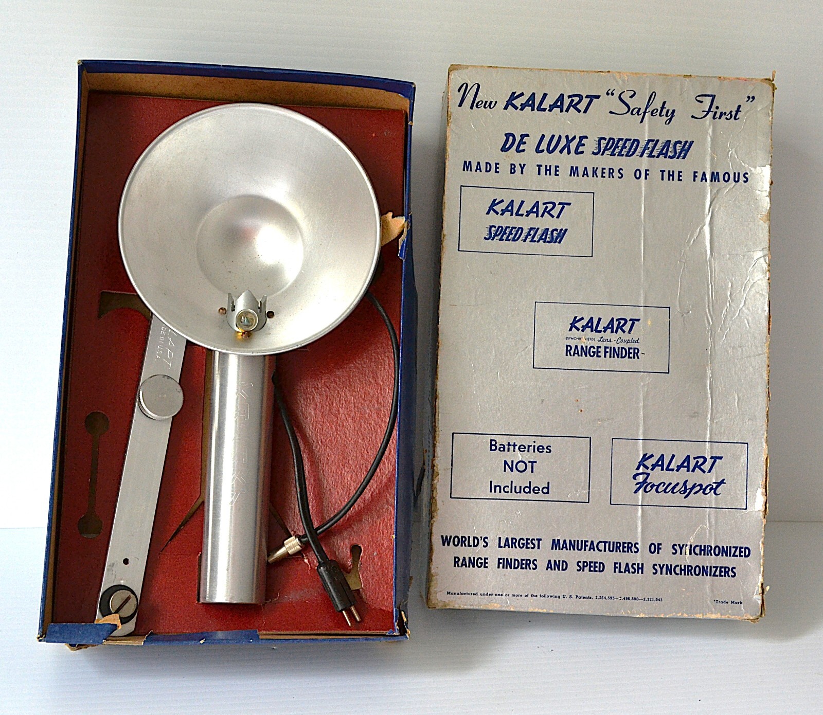 Kalart De Luxe Speed Flash for Rangefinder 35mm and TLR Medium Format Cameras