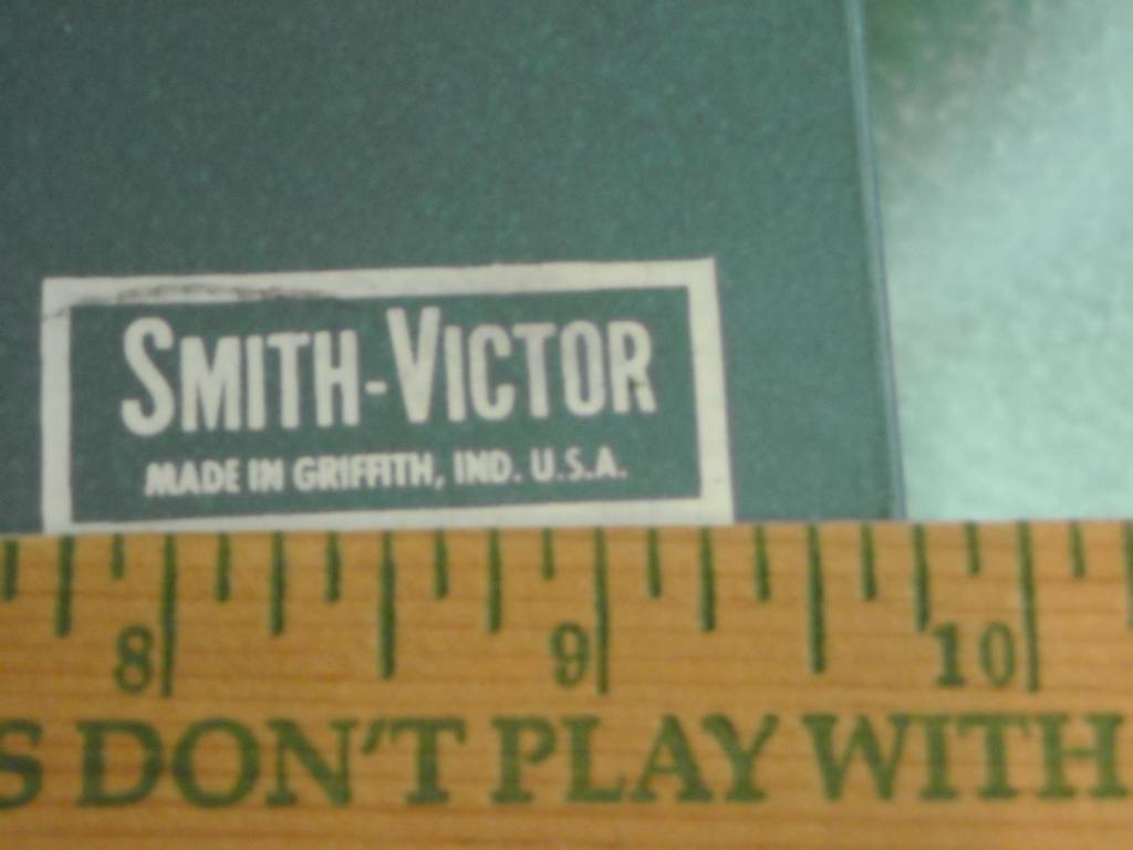 Smith Victor Home Movie 12 Reel Storage Carry Metal Case Vintage