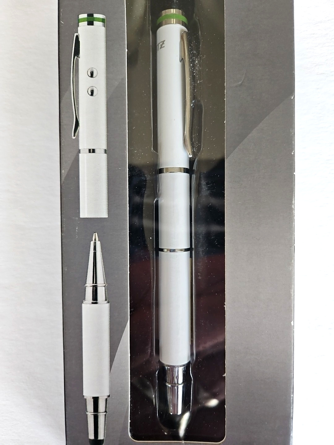 Leitz Mobile 4 in 1 Stylus for Touchscreen Devices 6600-01 New Sealed (White)