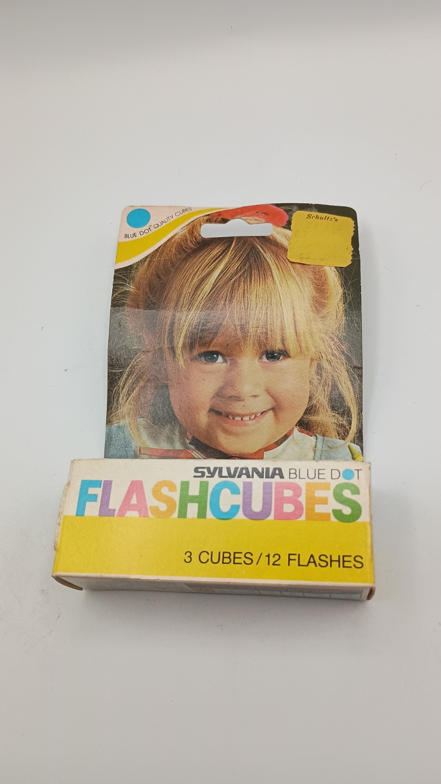 VintageGE Flashbulbs 5B Blue (7 Bulbs) in Original Box Camera Flash &FlashCube(1