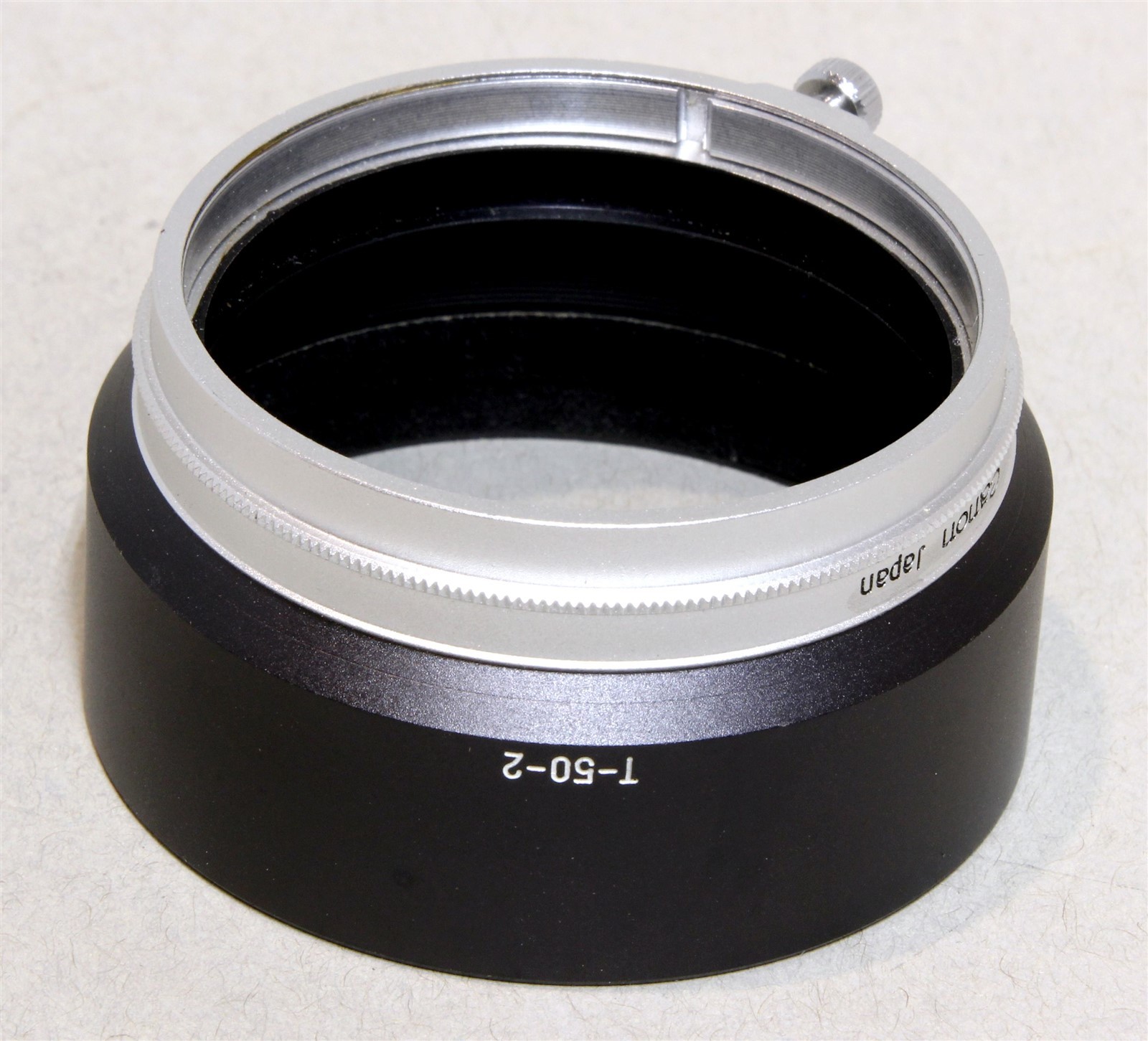 CANON LENS HOOD/SHADE T-50-2 Fits 50mm/1.4 85/1.8 85/1.9 135/3.5 and Others
