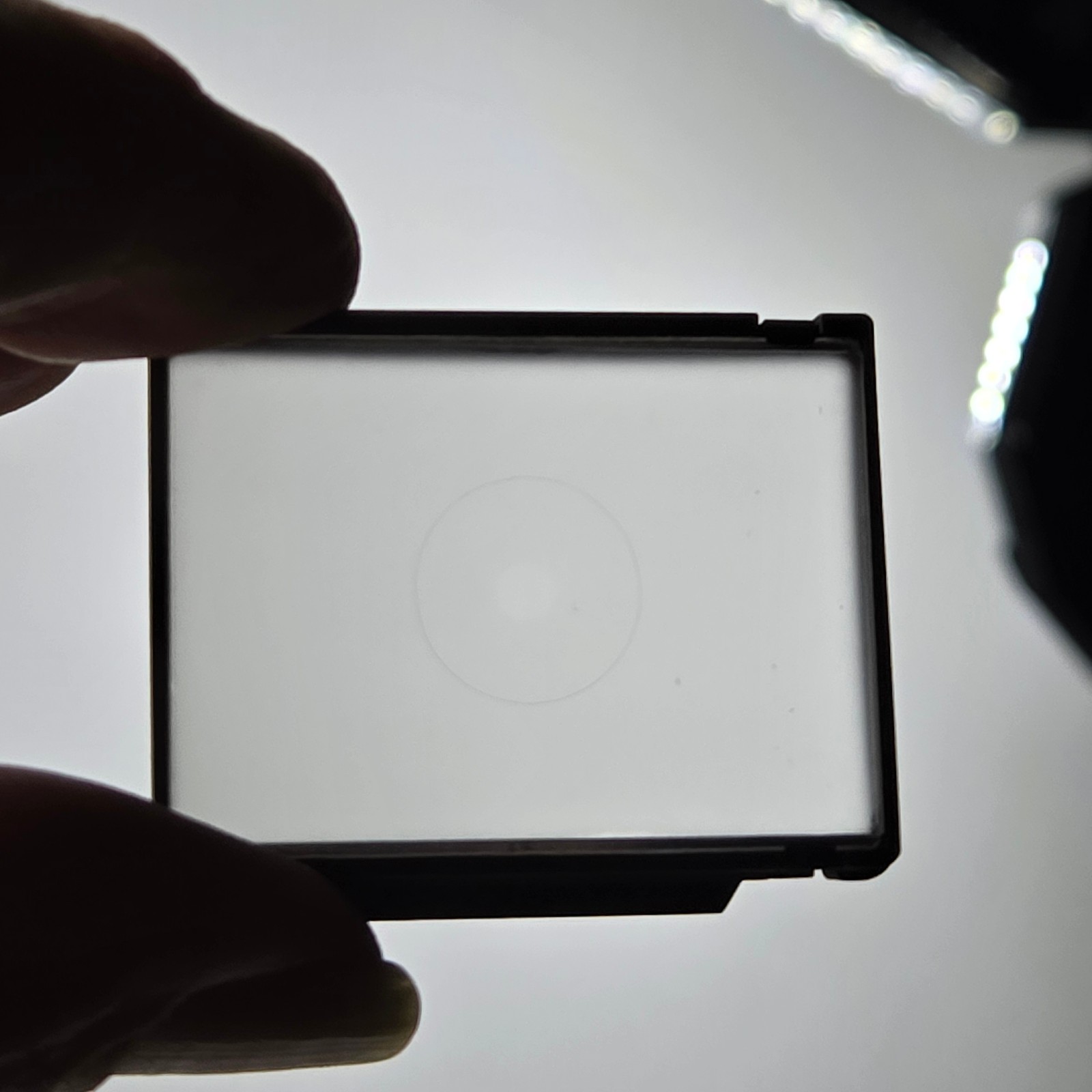 Nikon Type U Focusing Screen Uniform Matte FM FE FM2 FE2 Japan w/ Case Box