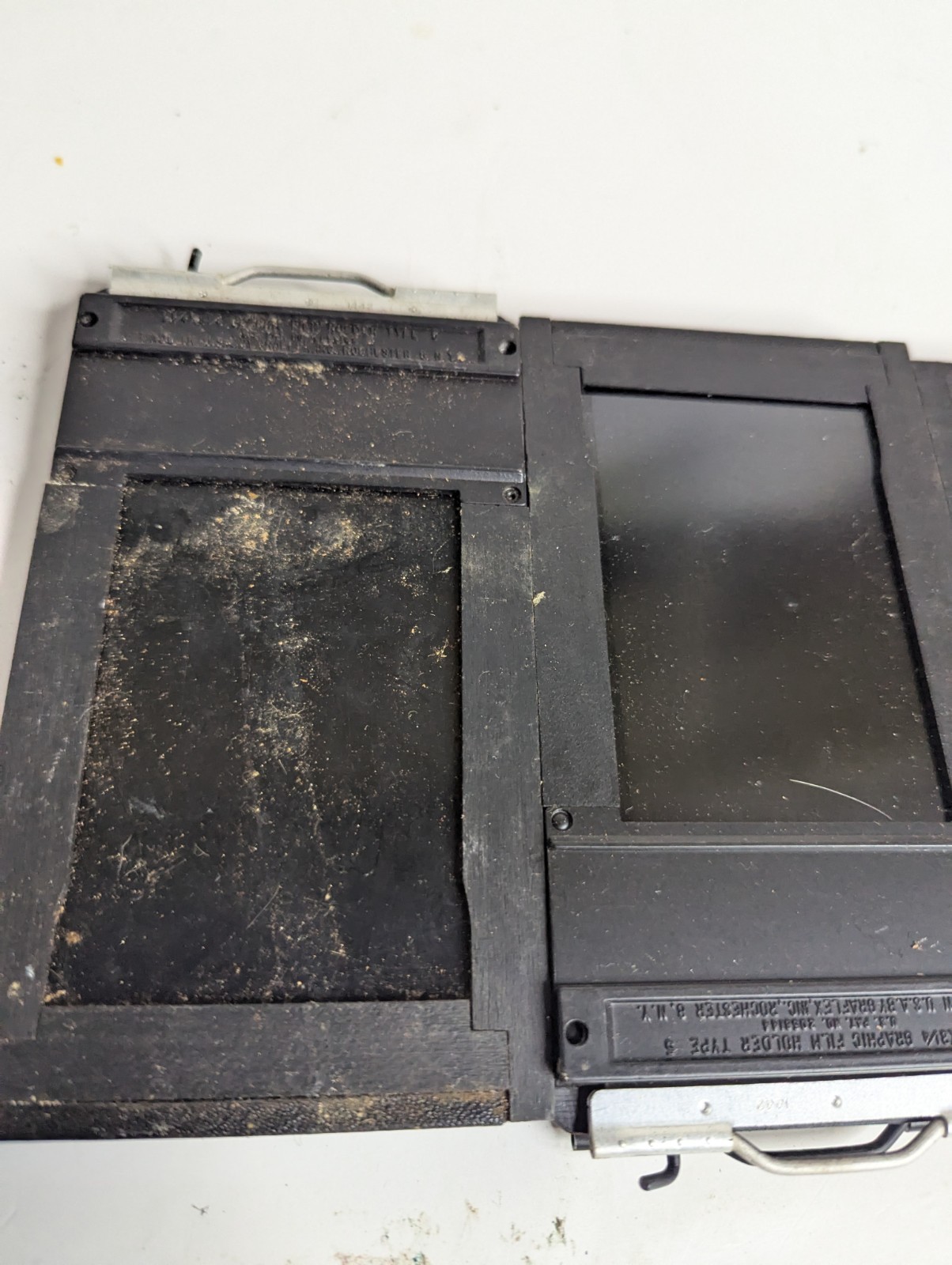 UNTESTED* Lot Of 4 – 2.25×3.25″ Wooden Graflex Graphic Film Holder Type 5
