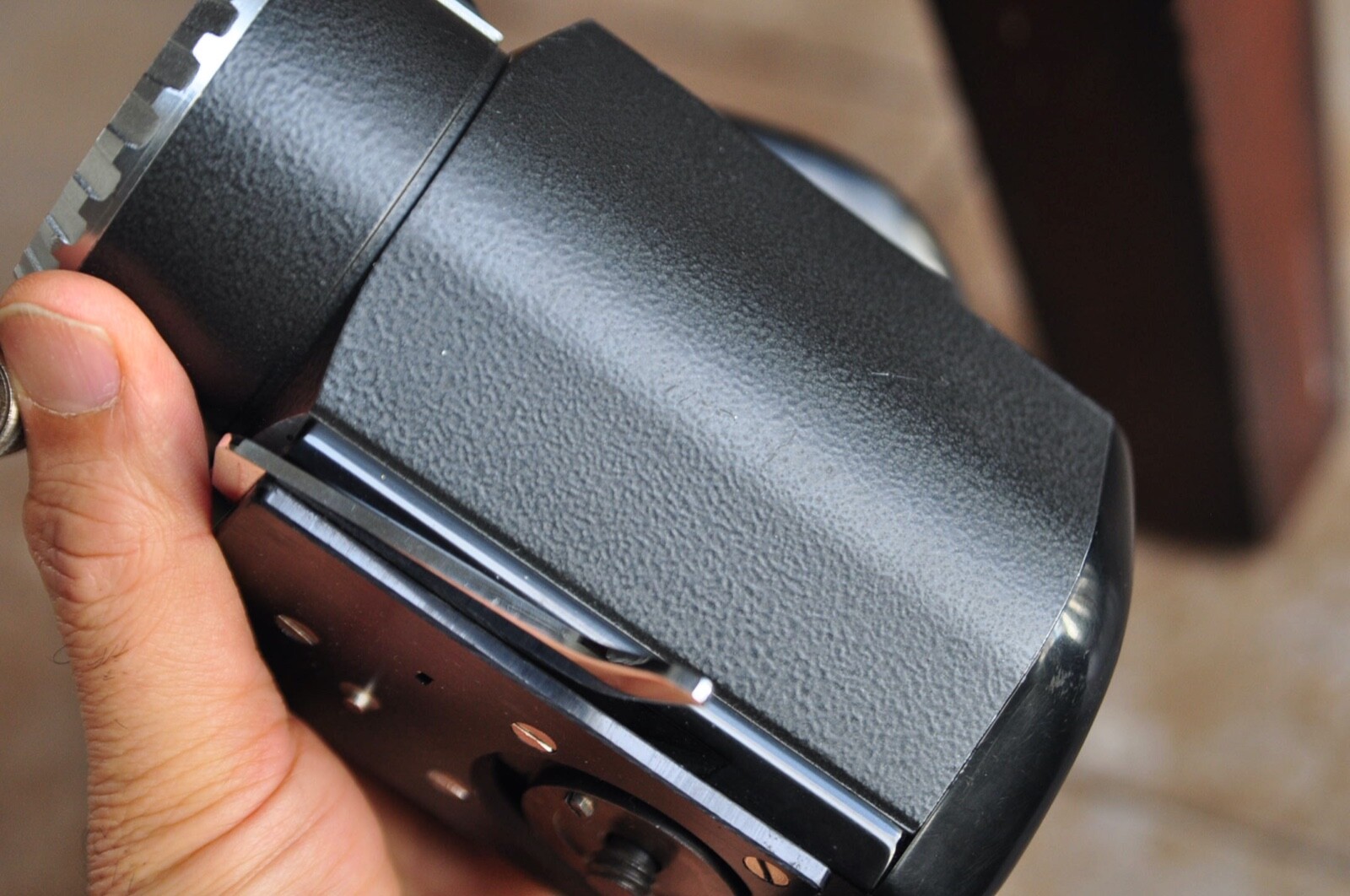 Bolex hand grip for Bolex H16 Reflex camera EBM camera Tested