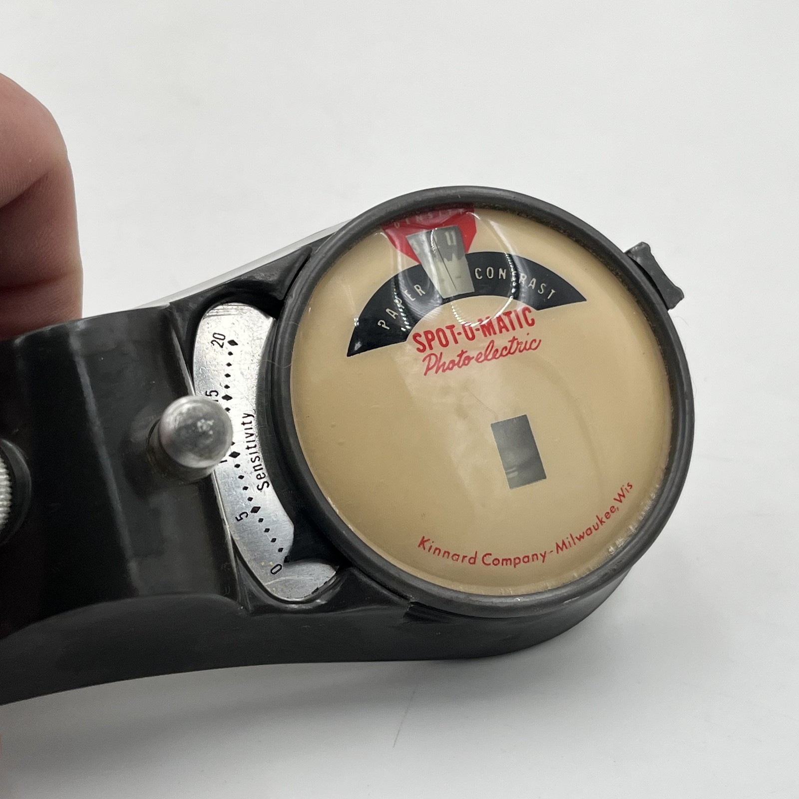 VTG Spot-O-Matic Enlarging Meter Exposure Time Photography Equip Steampunk Decor