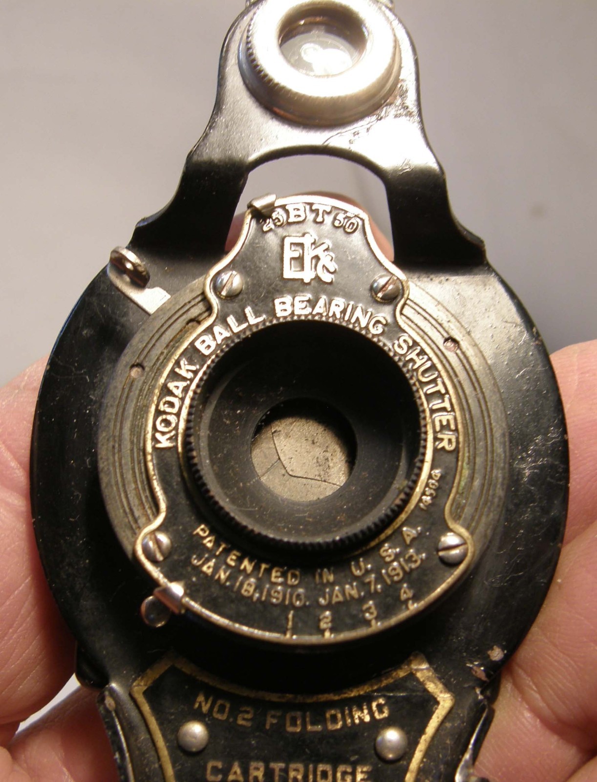 VINTAGE EKCo KODAK BALL BEARING SHUTTER NO 2 FOLDING CARTRIDGE PREMO PART