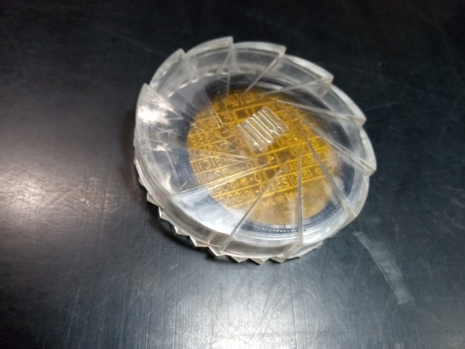 HOYA tiffan CROSS SCREEN LENS 52mm 12 Yellow Made in USA w/ Factor Guide