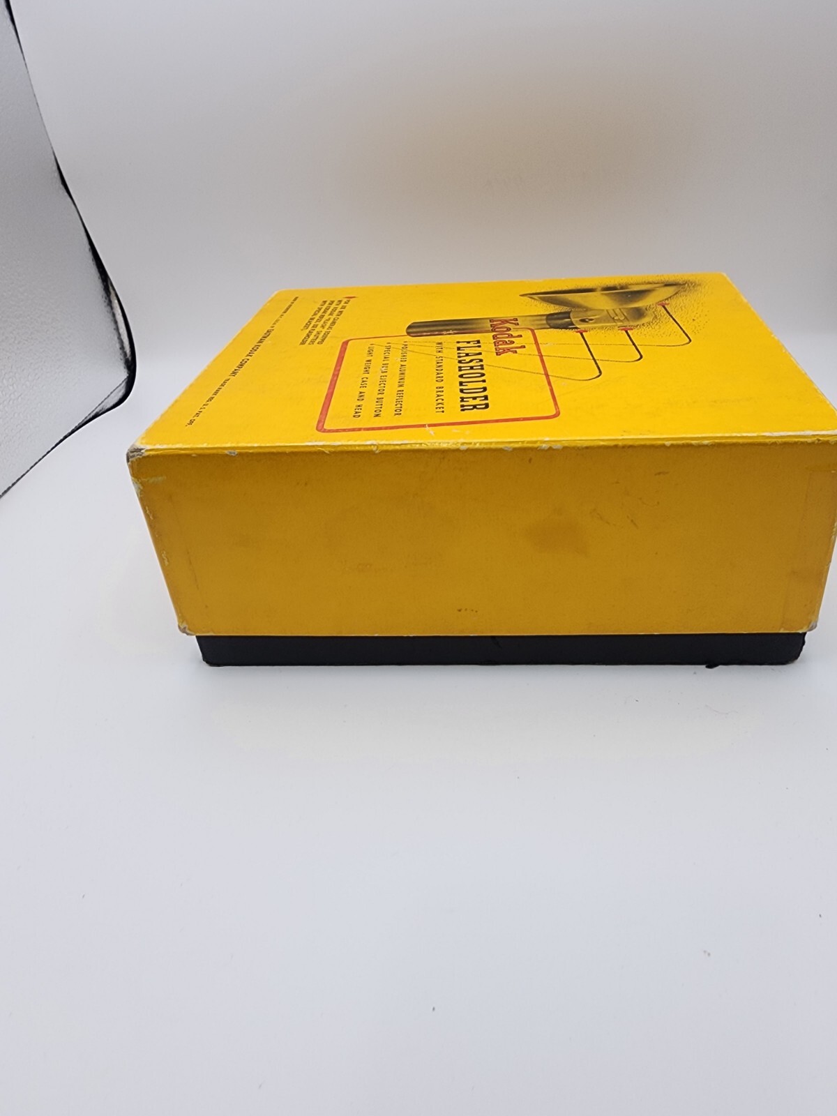 Vintage Kodak Flasholder w/Standard Bracket Original Box & Bulbs Untested
