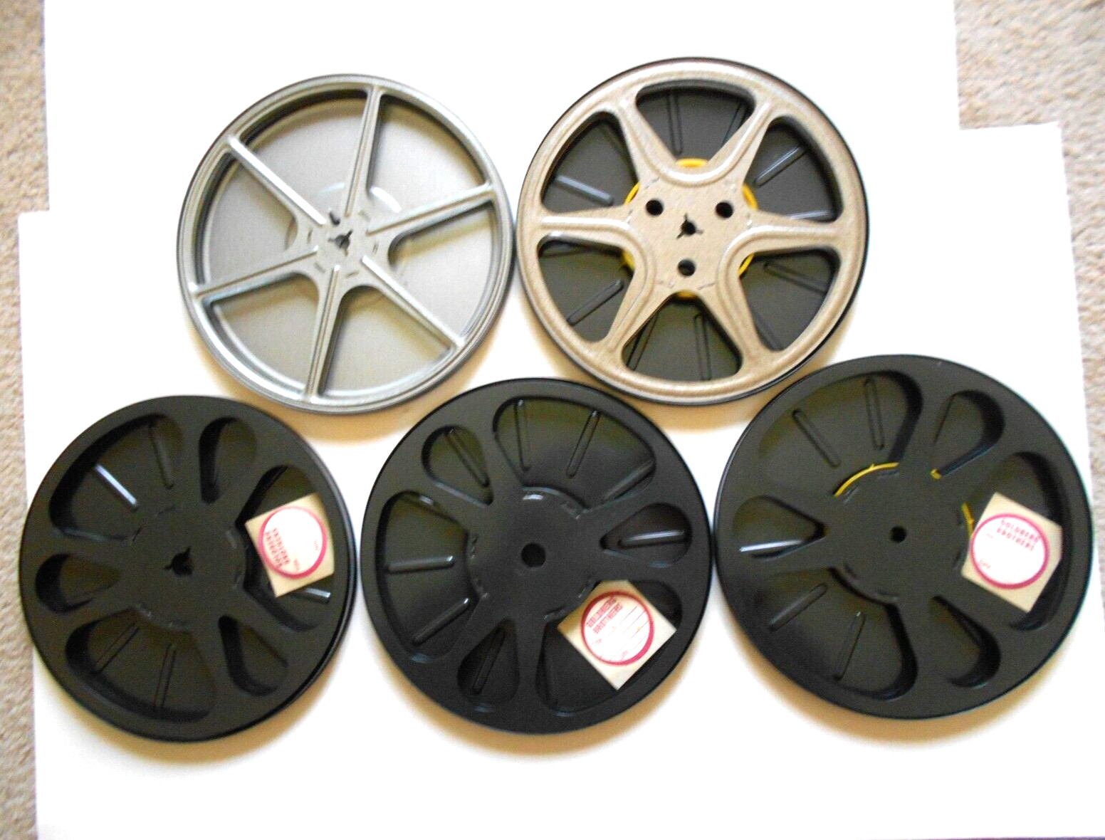 5- Goldberg Brothers/Kenco Regular 8mm 400 ft. Metal Reels & Cans
