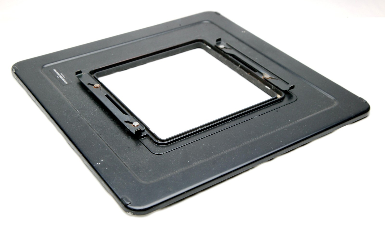 Toyo-View G 8×10″ Reducing Plate For 4×5″ Ground Glass Back. Used & Good.