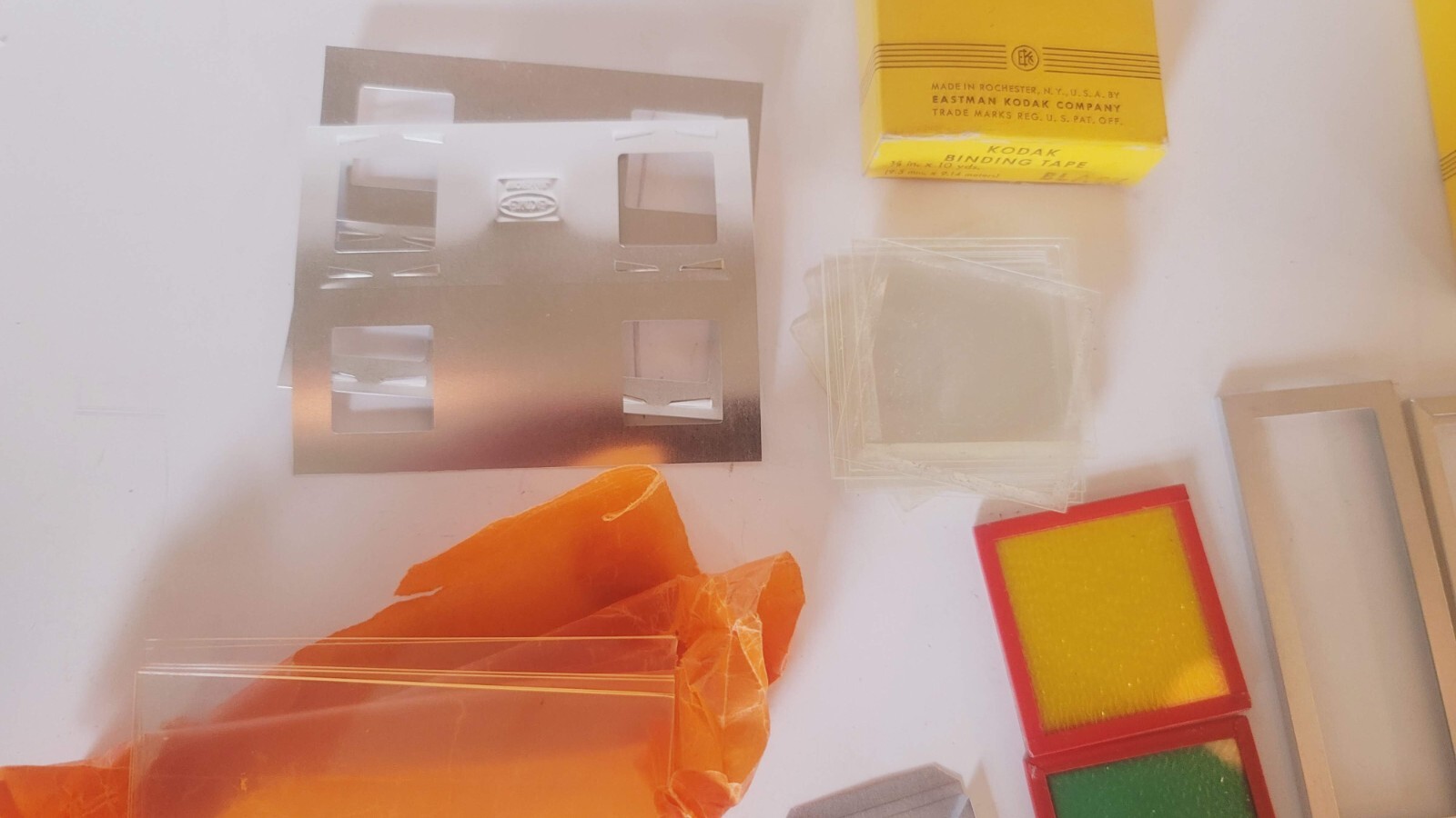 Kodak Vintage Lot Binding Tape, 35mm Masks And More See the Pictures