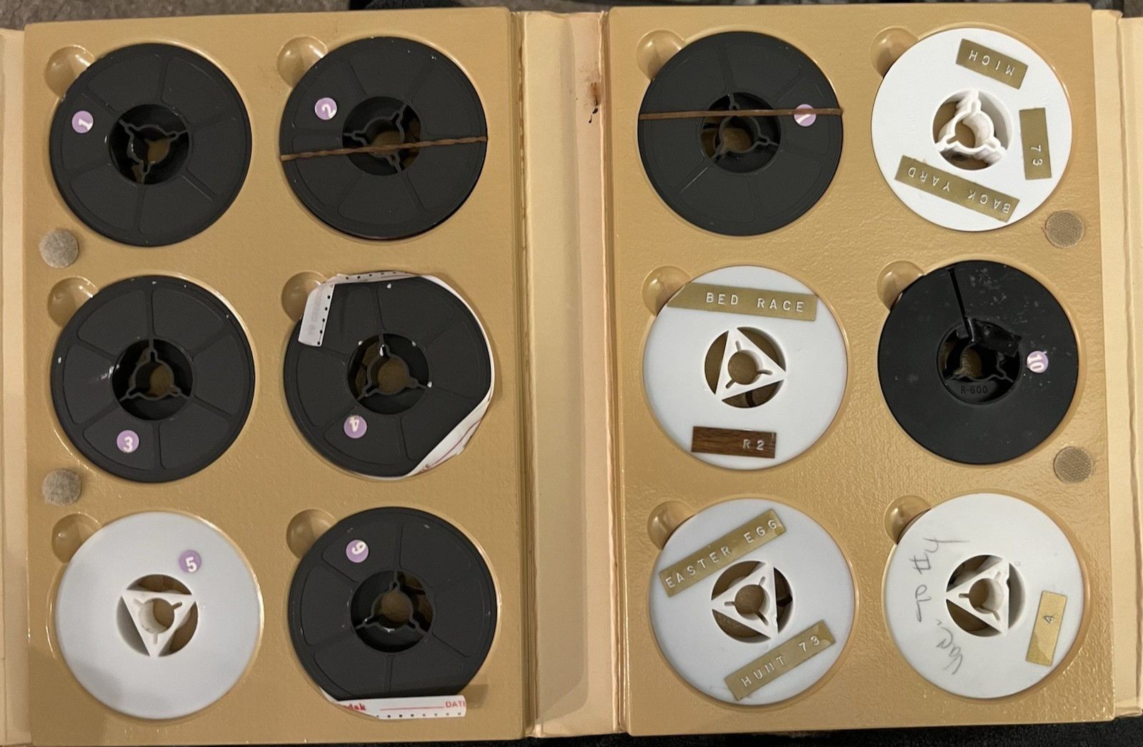 2 x Kodak Movie Album For Filing Twelve 50-ft. Movie Reels 8/Super 8mm A7-243