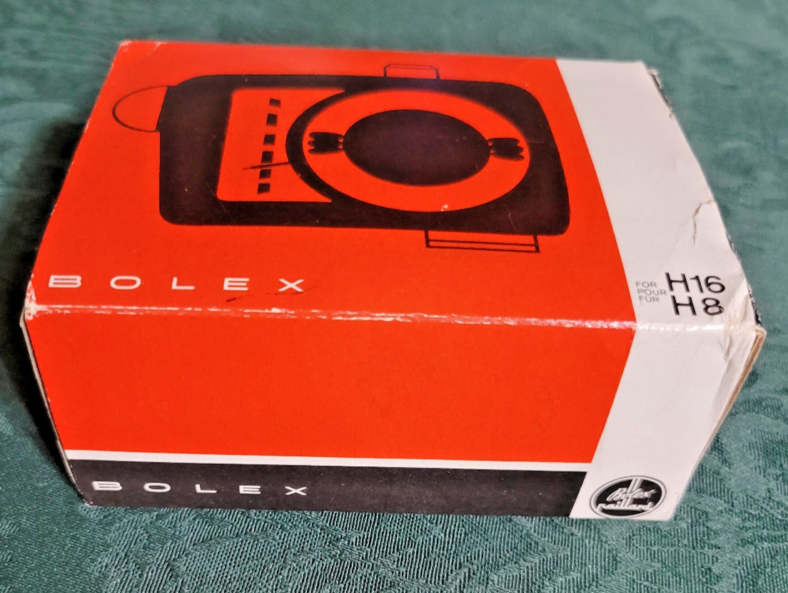Gossen Bolex Paillard Exposure Light Meter -for H8 H16 Reflex Camera NewOldStock