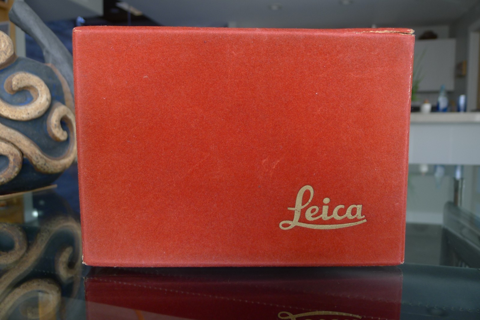 Leitz Leica M3 IGEMO Camera Original Red Velvet Box See My Full Store